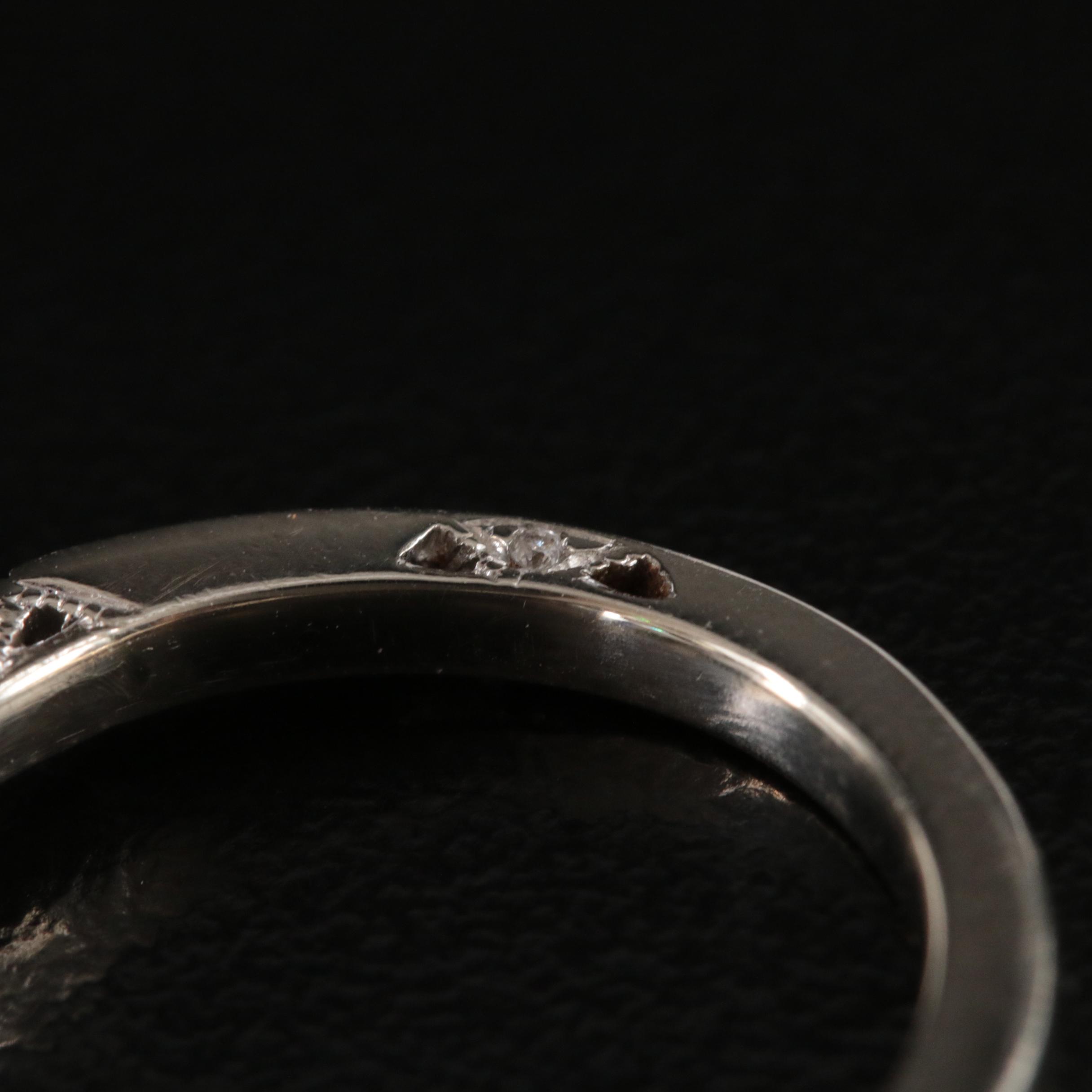 14K 2.54 CTW Diamond Ring with Platinum Head