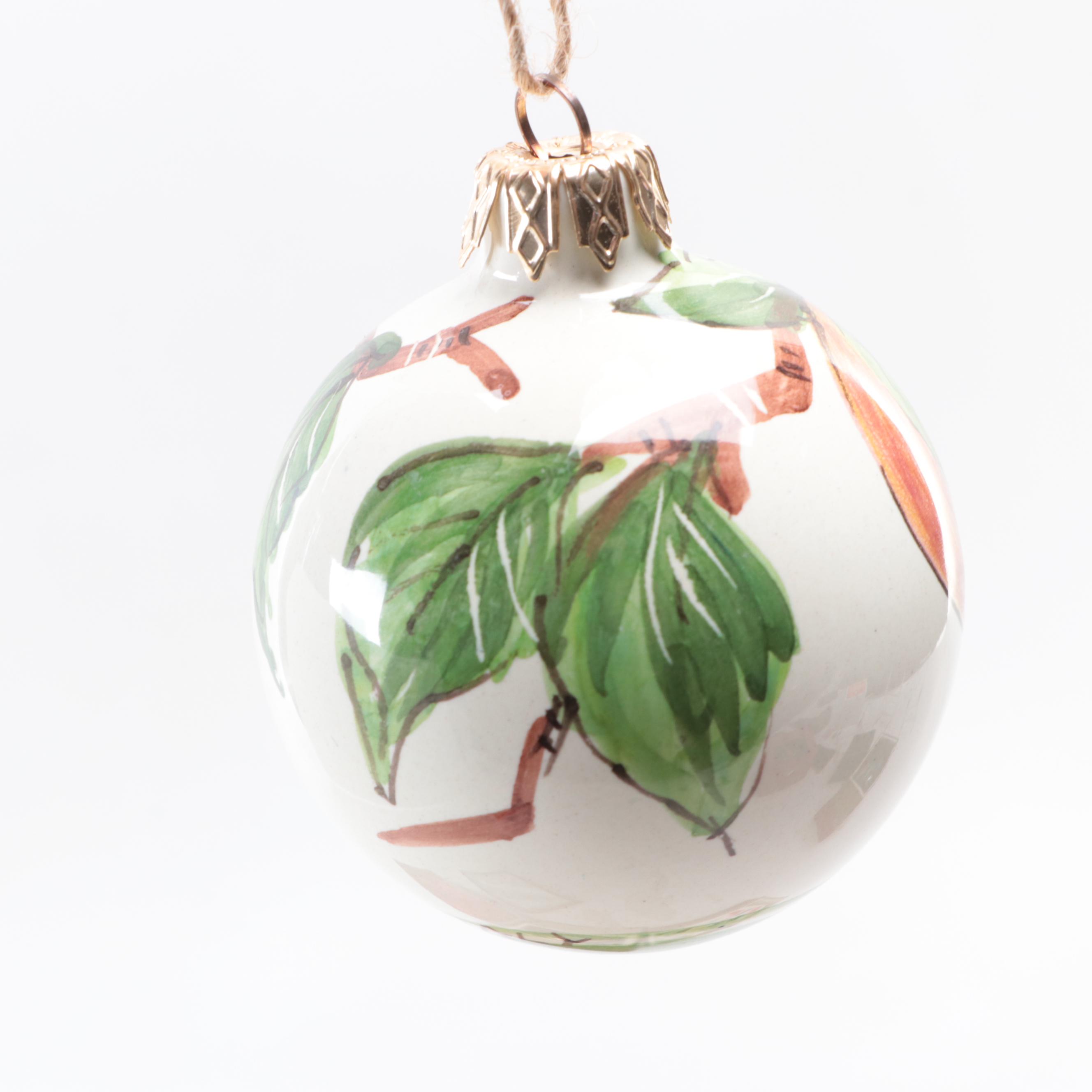 Pier 1 Imports, Halcyon Days, Bottega Bellini, and Other Christmas Ornaments