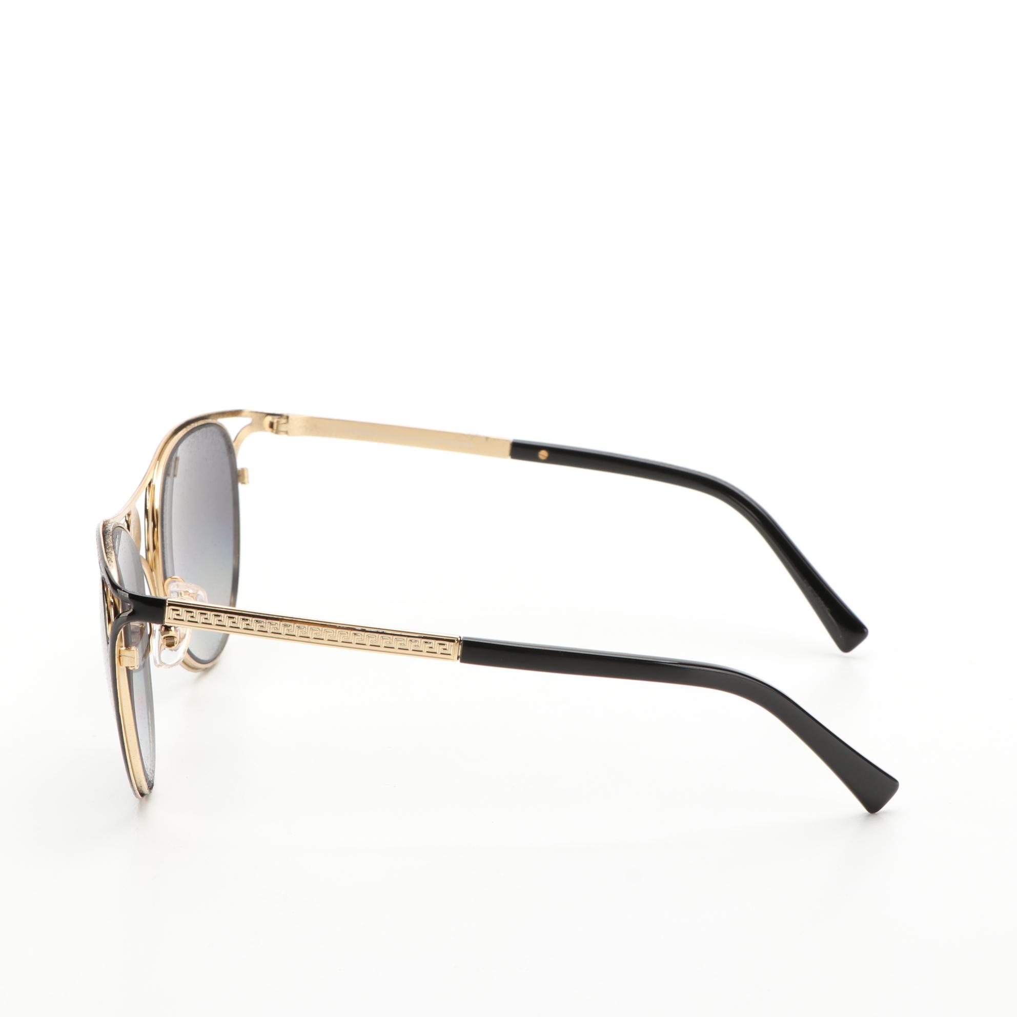 Versace 2237 Polarized Sunglasses with Case and Box