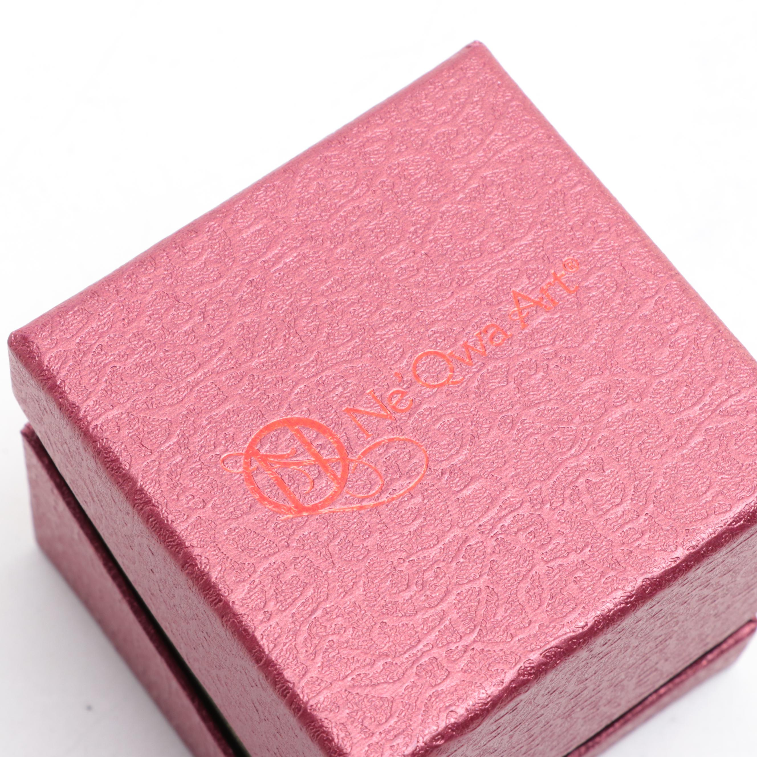 Susan Winget for Ne'Qwa Art Ornaments with Other Ne'Qwa Art Glass Ornaments