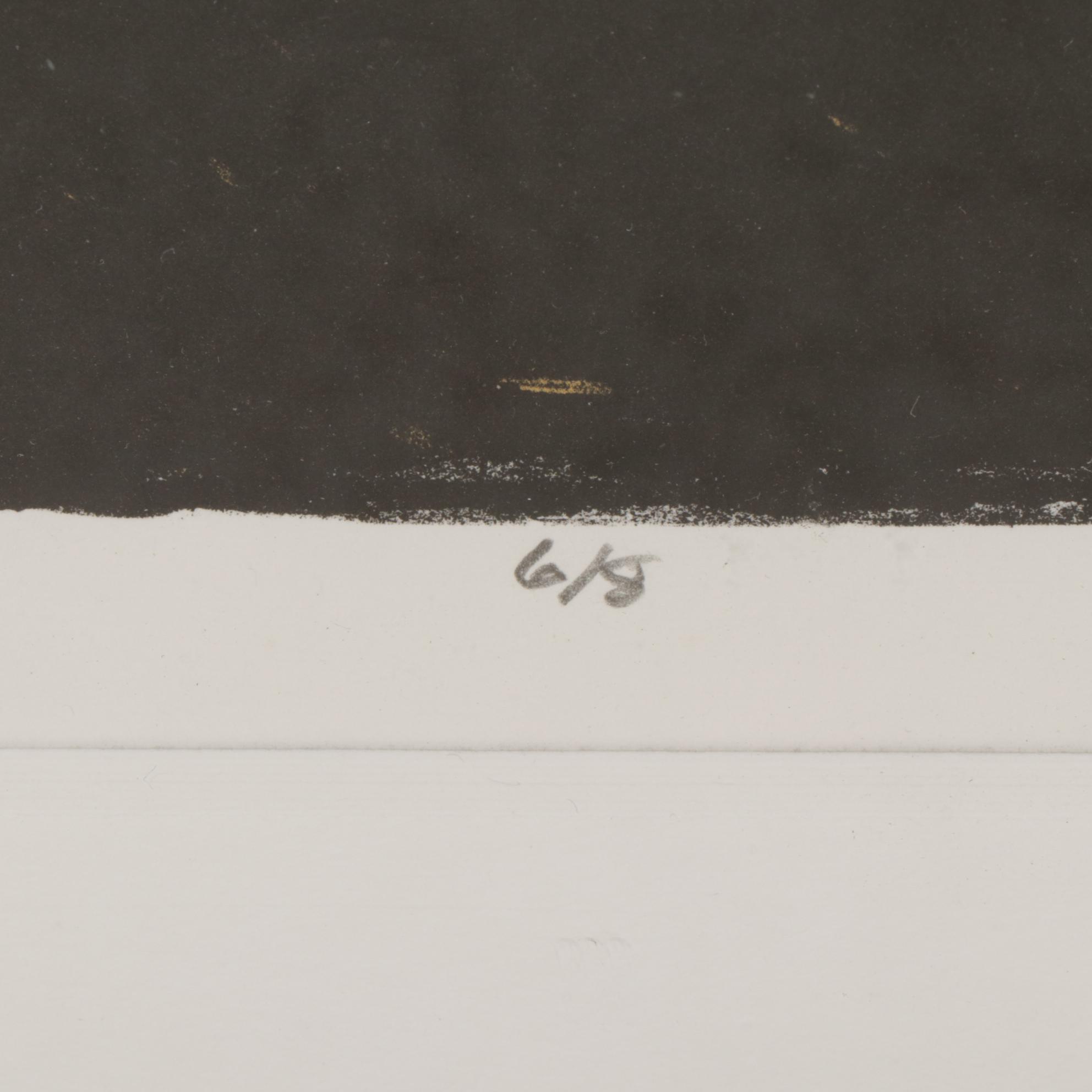 Sidney Chafetz Color Lithograph "Catalyst for Democracy," 2001