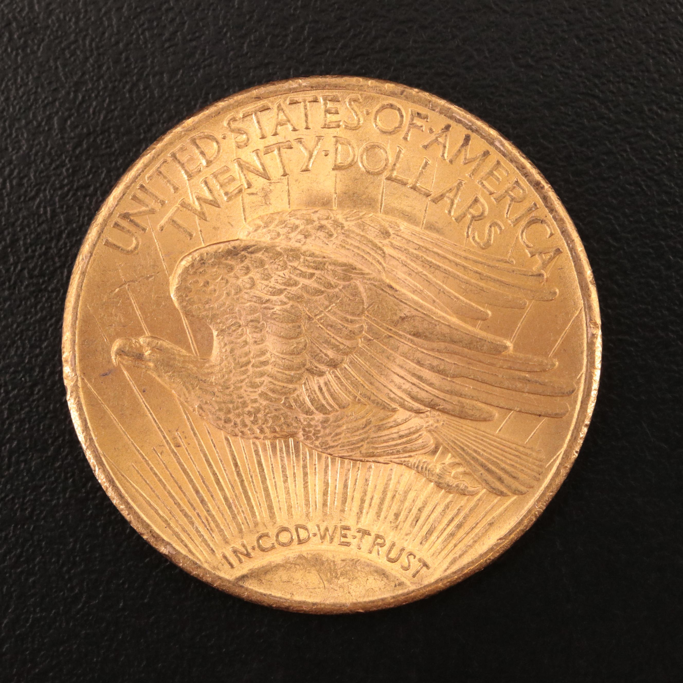 1924 Saint Gaudens $20 Gold Coin