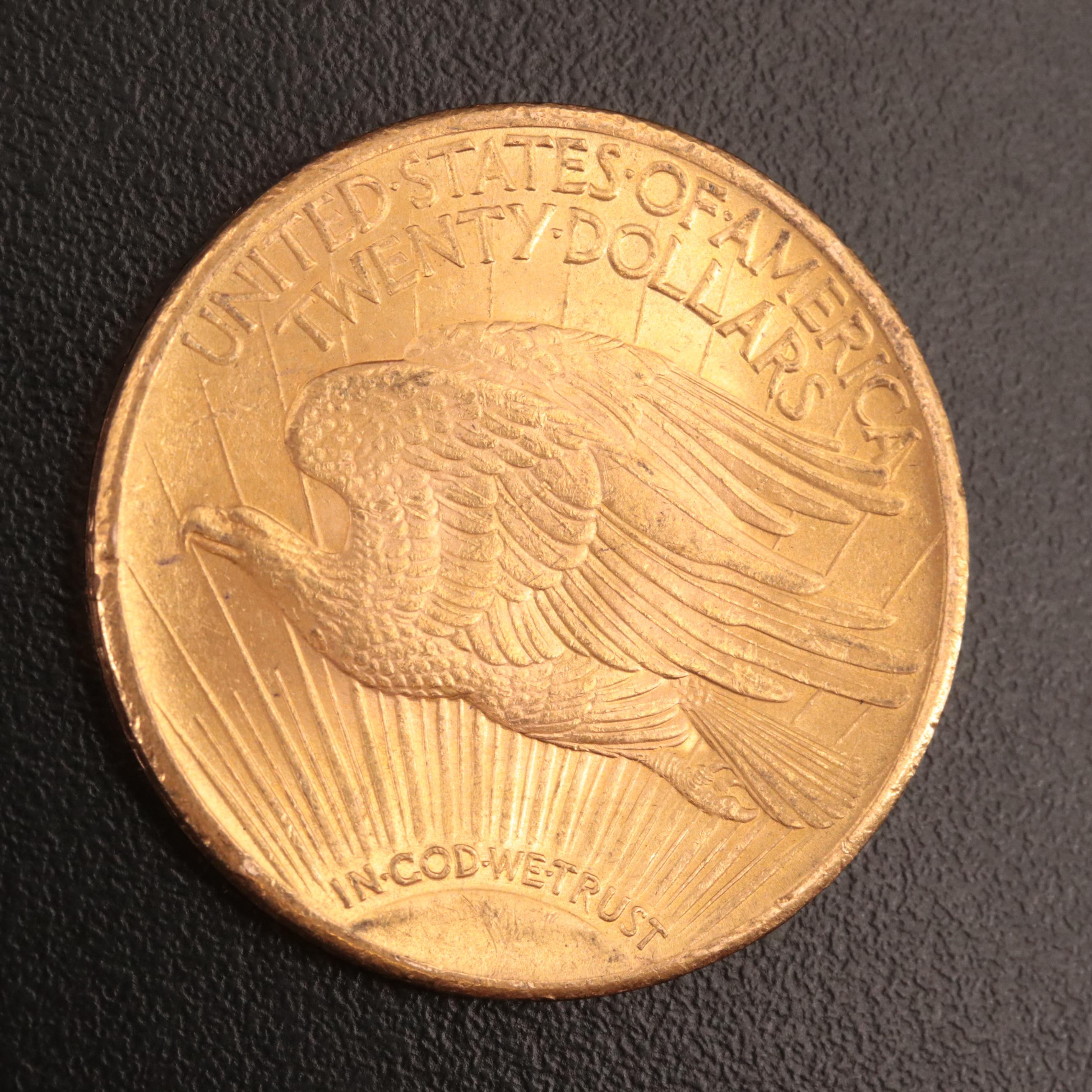 1924 Saint Gaudens $20 Gold Coin