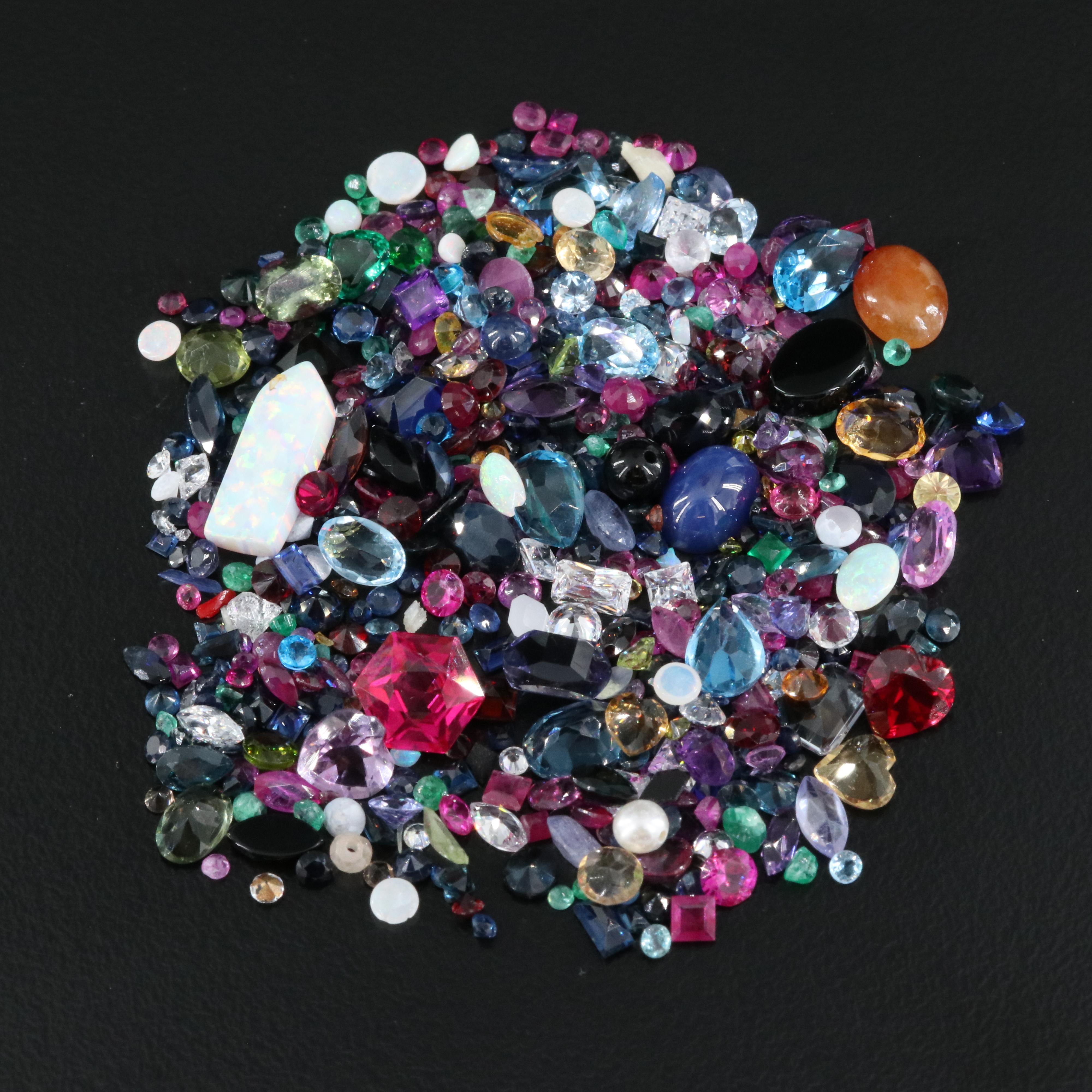 Loose Amethyst, Topaz, Peridot and Additional Gemstones