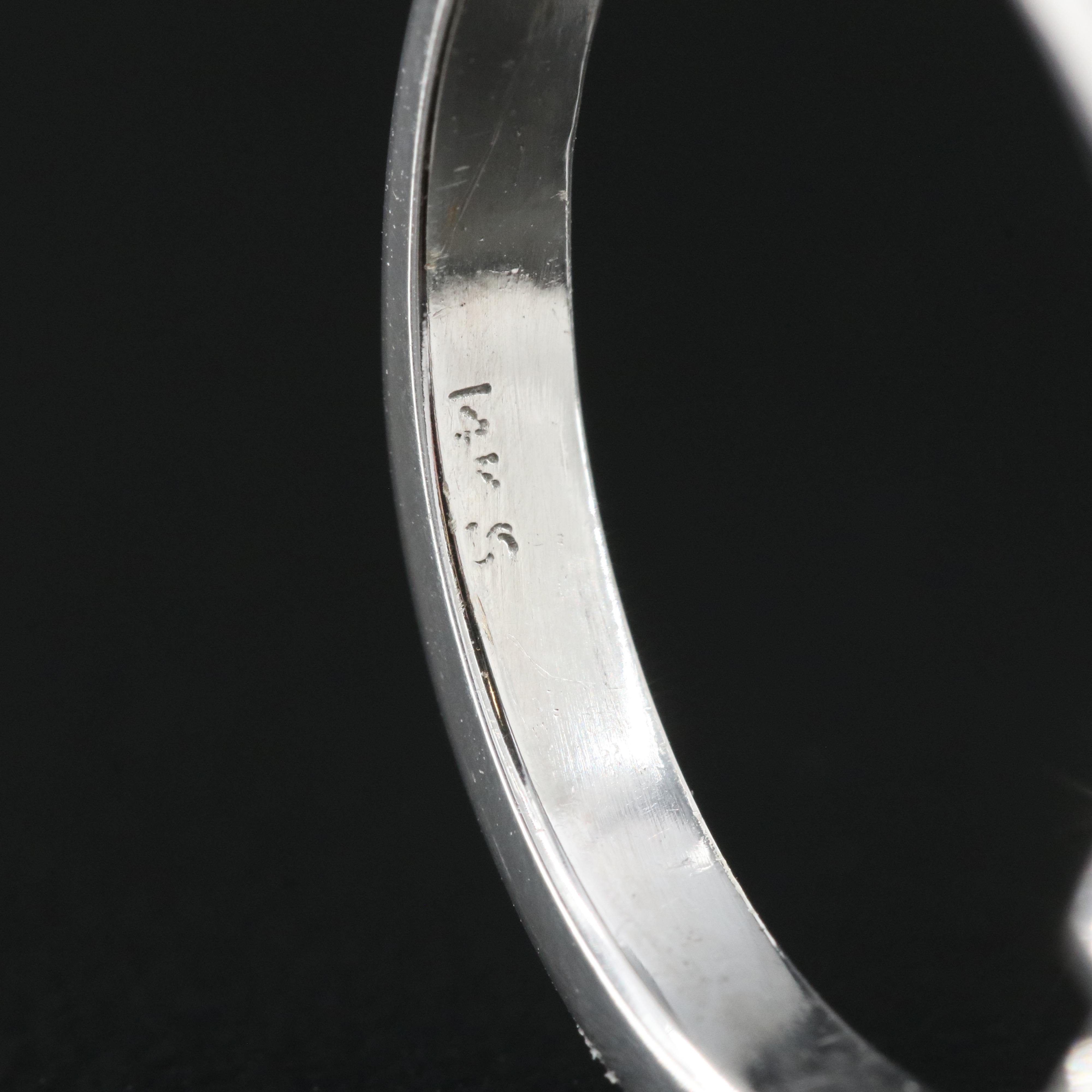 14K 0.50 CT Fancy Dark Blue Diamond Solitaire Ring