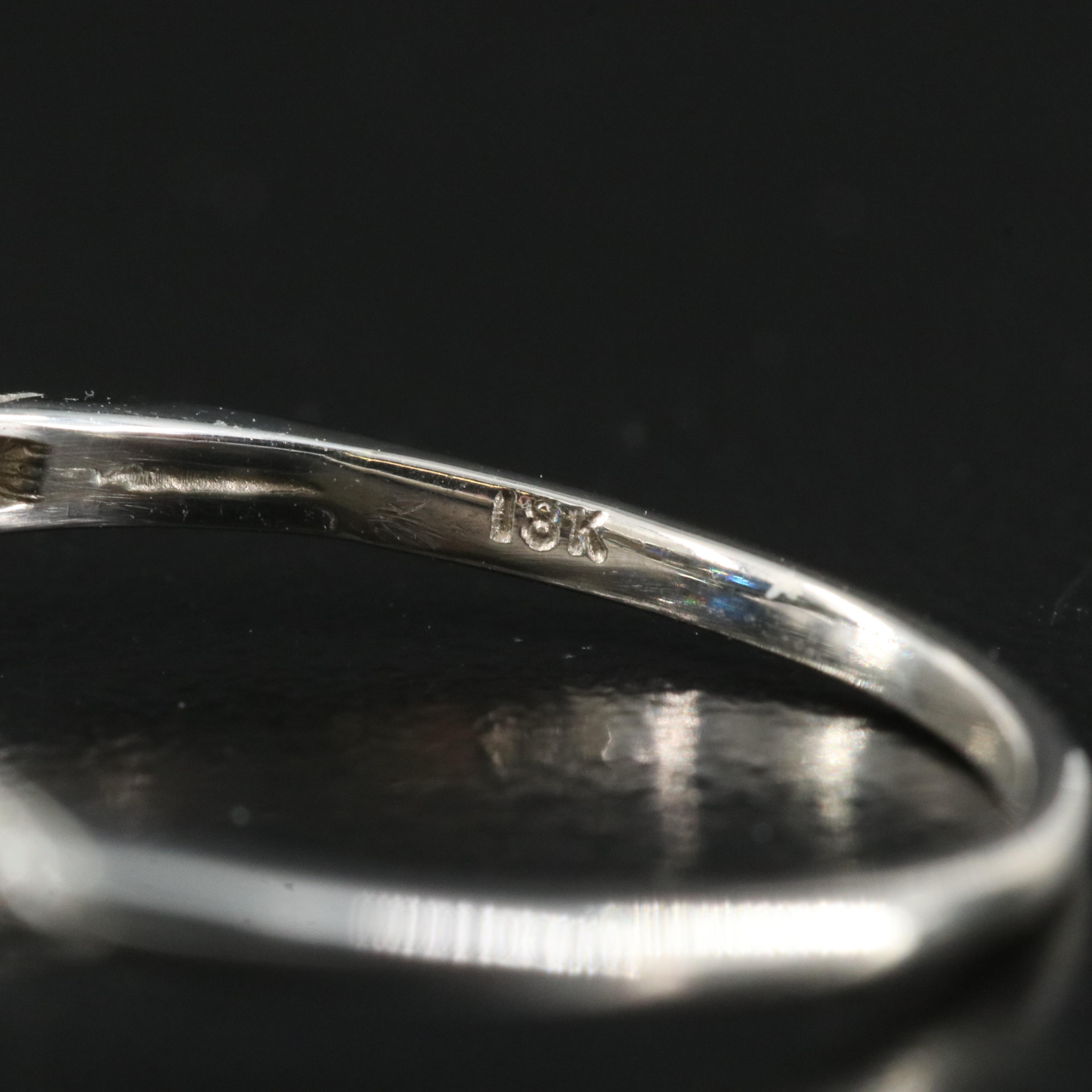 Edwardian 18K Sapphire Ring