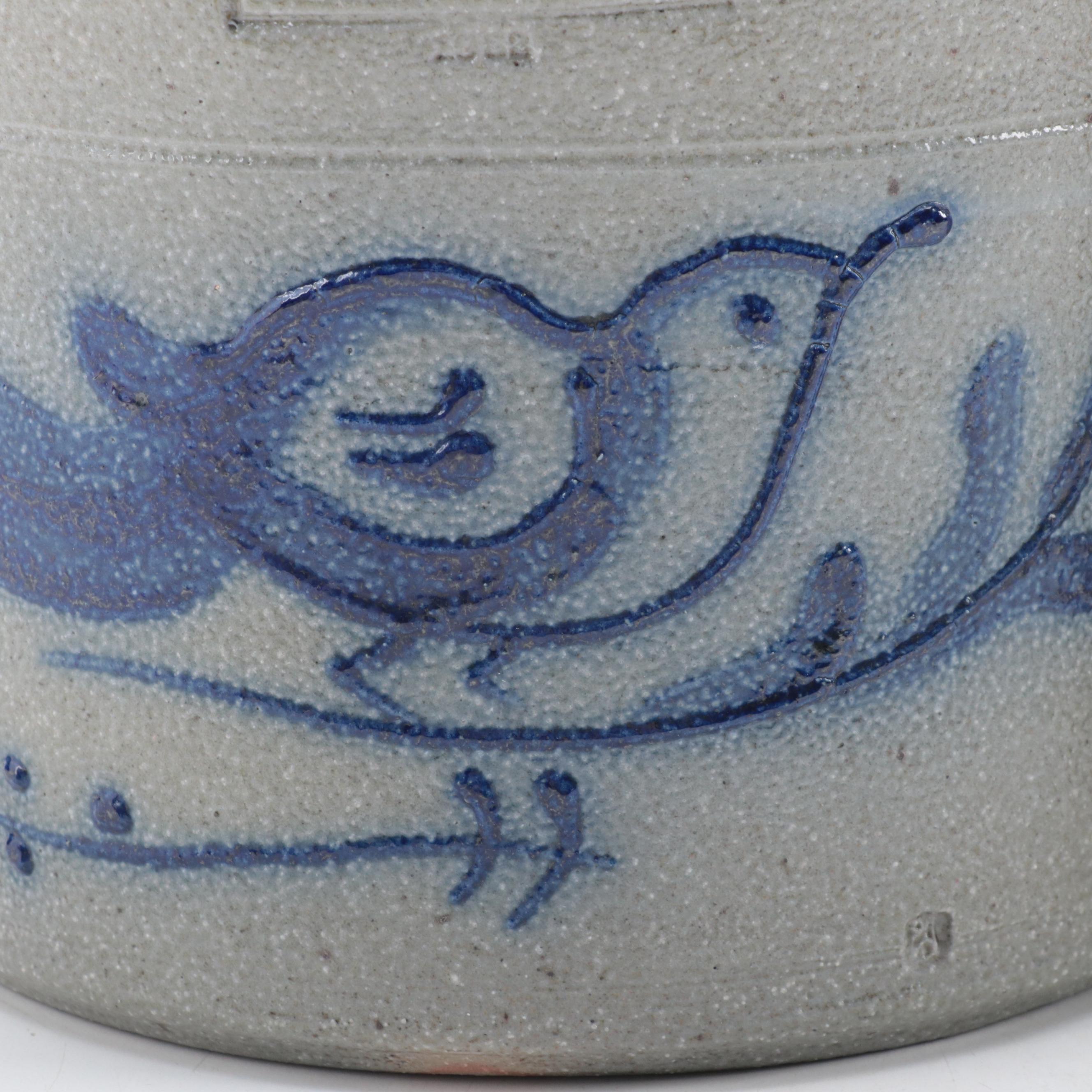 Rowe Pottery Works, John Downey, and Other Stoneware Crocks