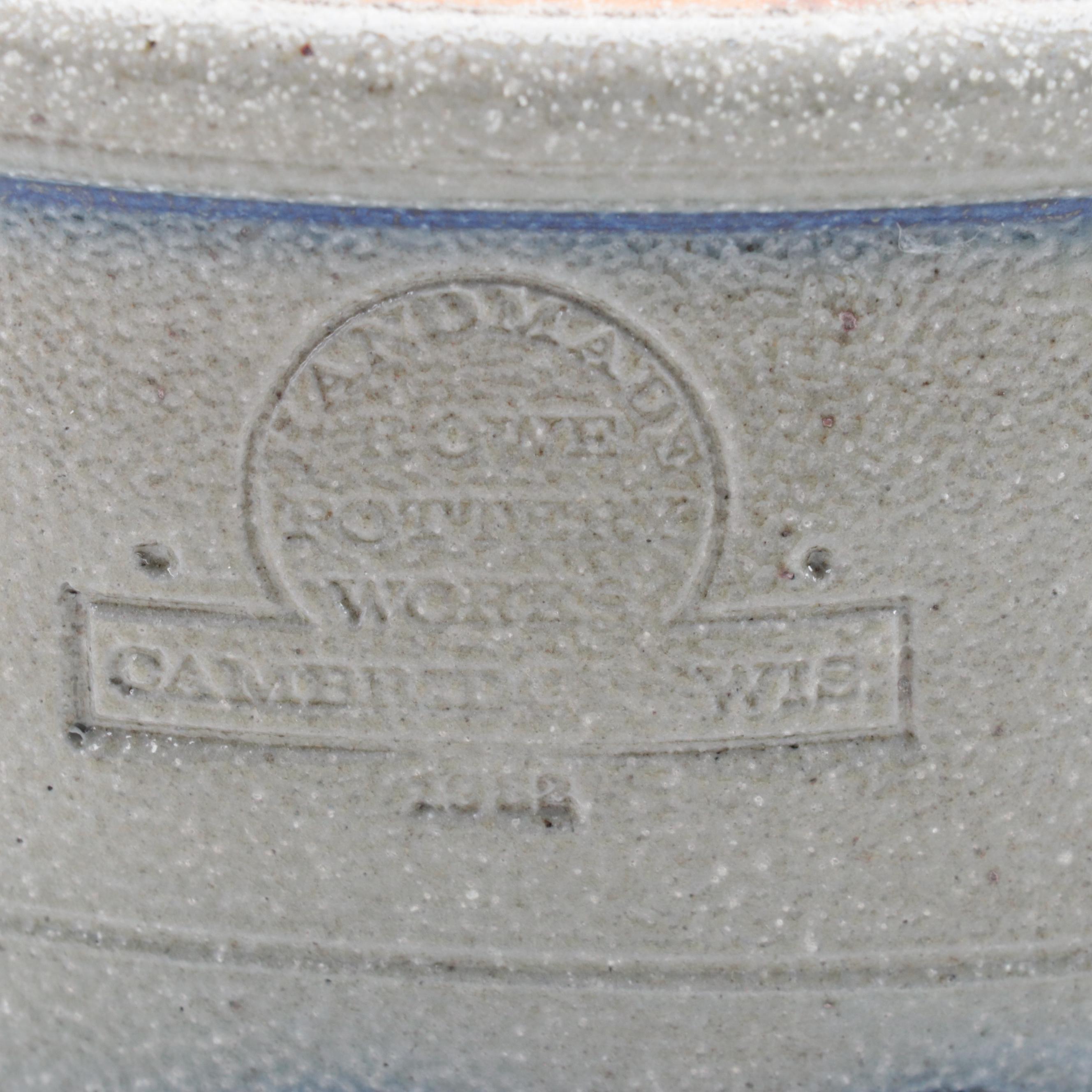 Rowe Pottery Works, John Downey, and Other Stoneware Crocks