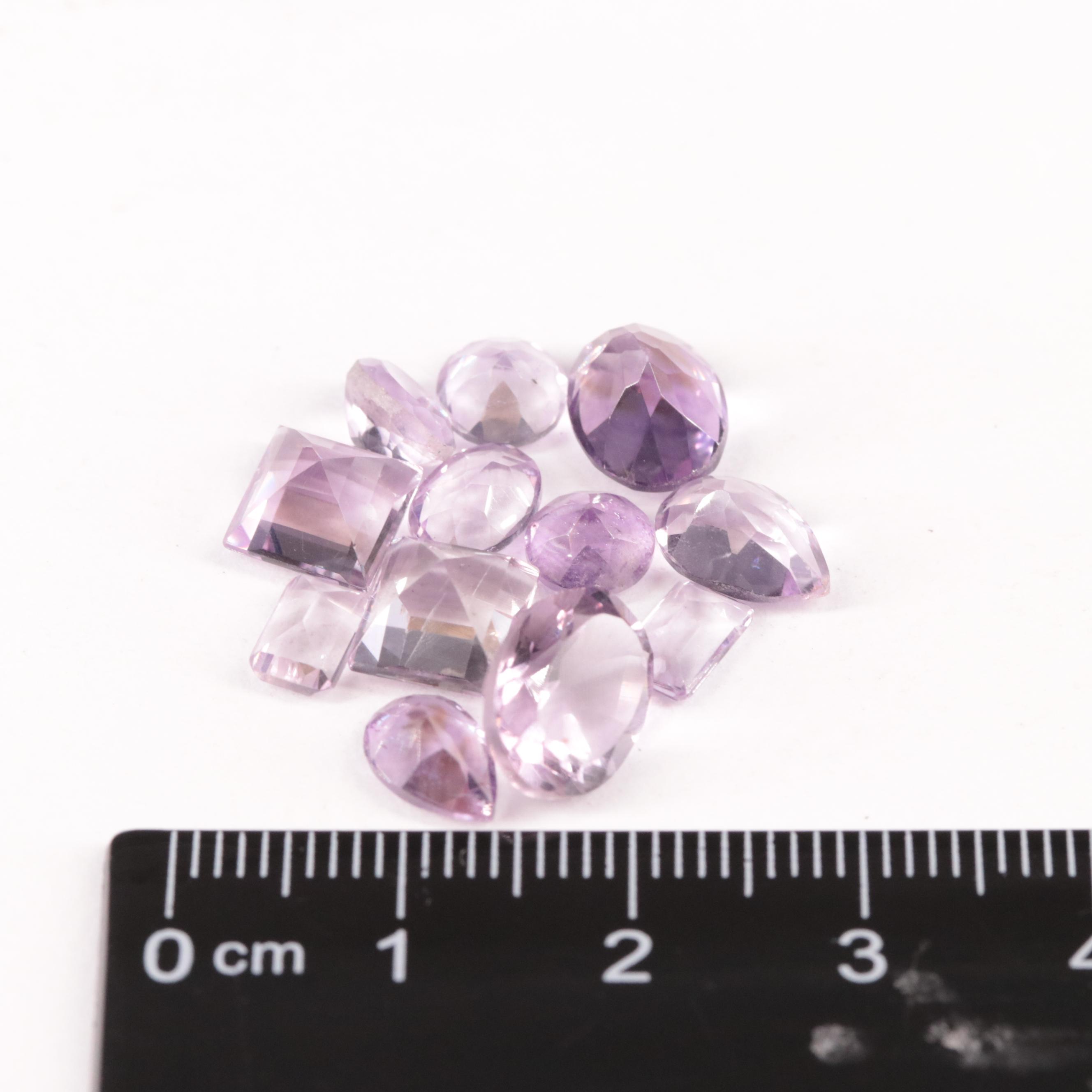 Loose 14.51 CTW Amethyst Lot