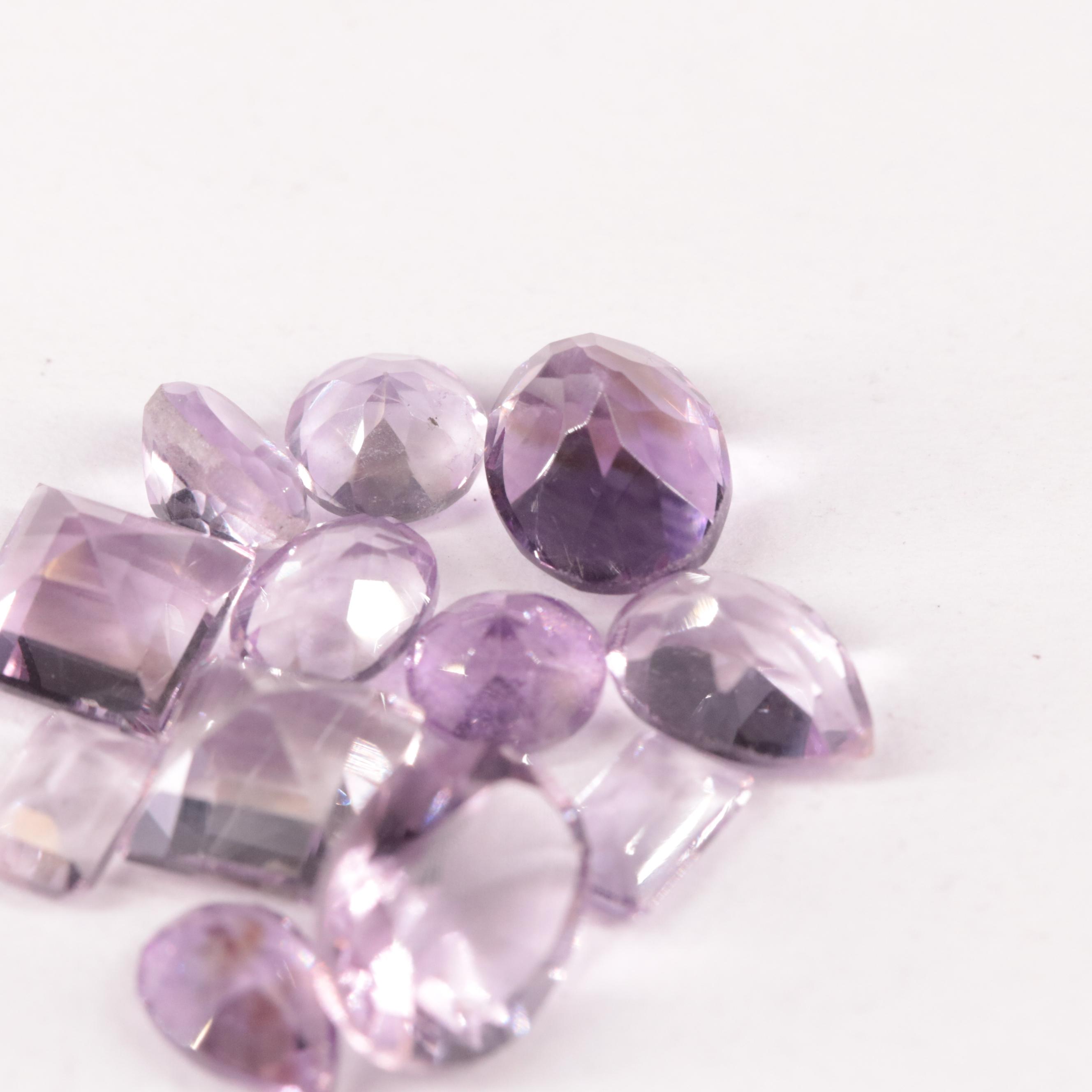 Loose 14.51 CTW Amethyst Lot
