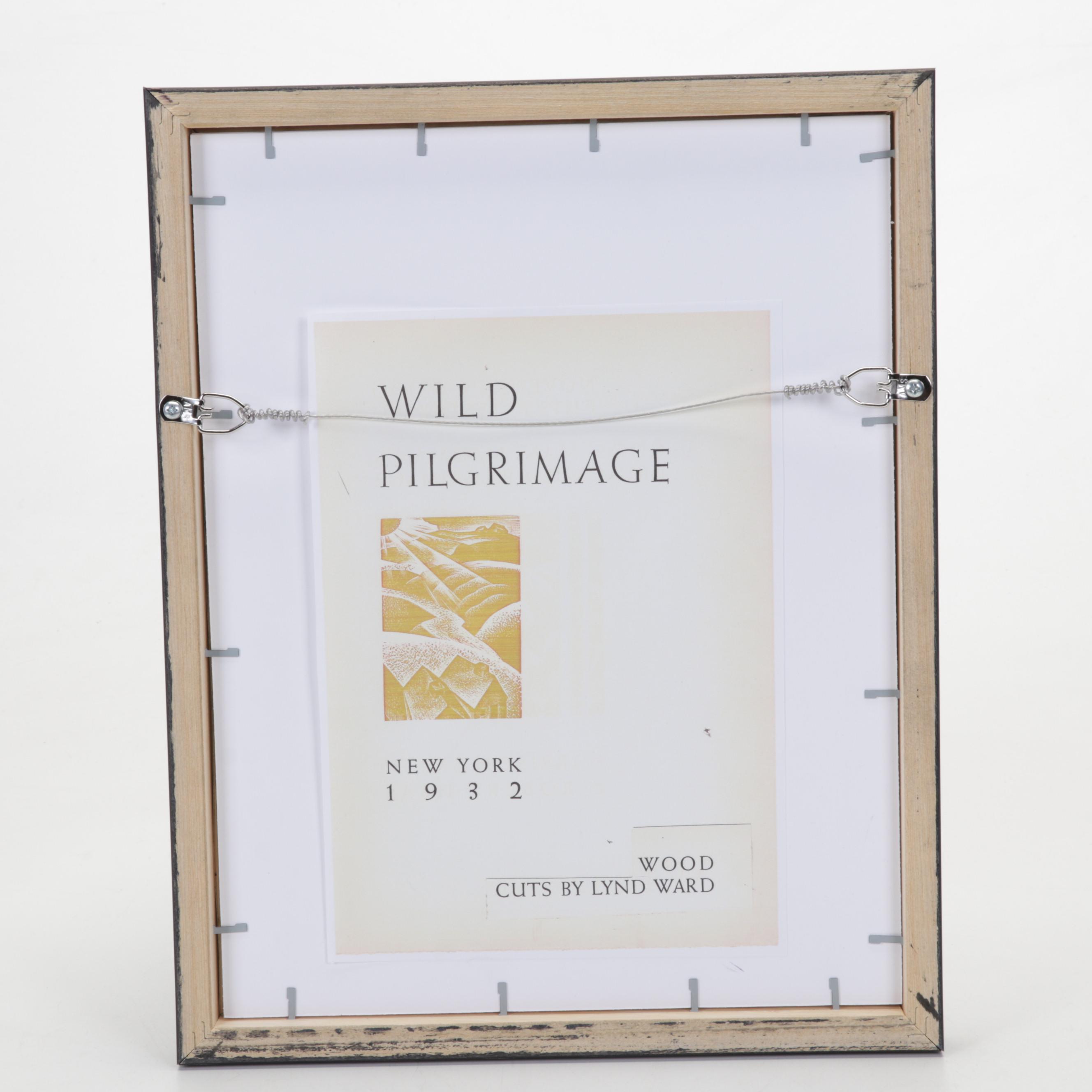 Lynd Ward Art Deco Woodcut From "Wild Pilgrimage," 1932