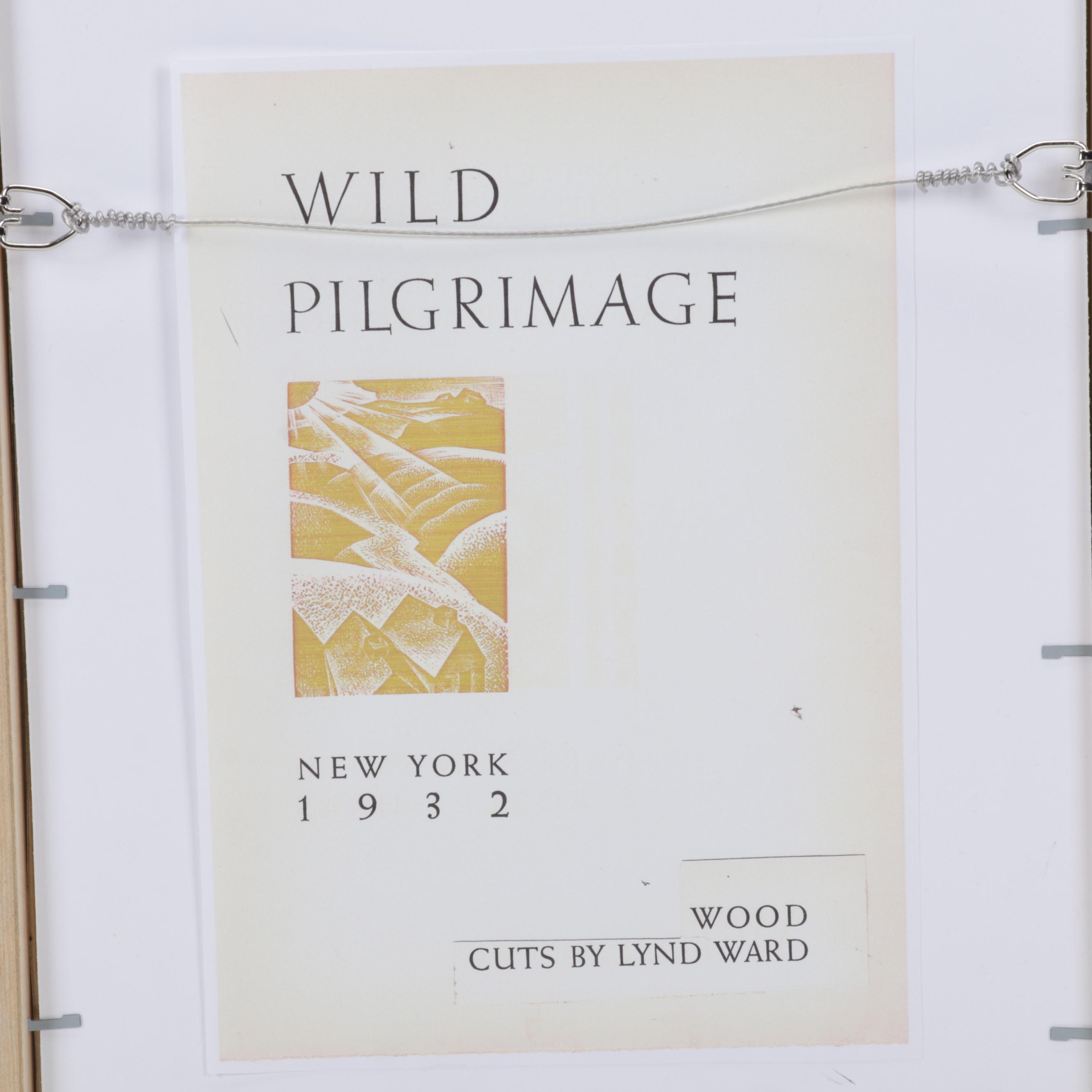 Lynd Ward Art Deco Woodcut From "Wild Pilgrimage," 1932