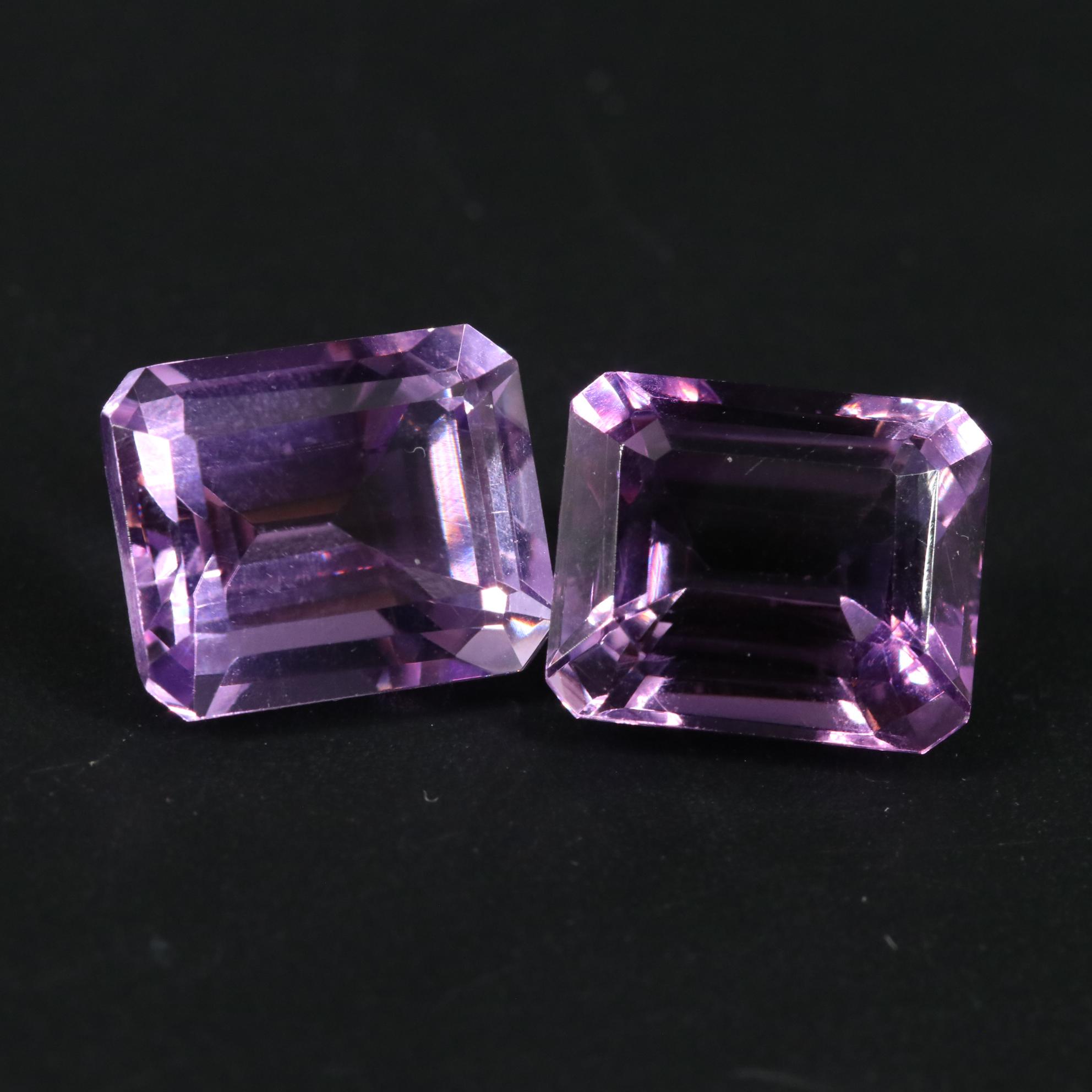 Loose 13.08 CTW Amethyst Lot