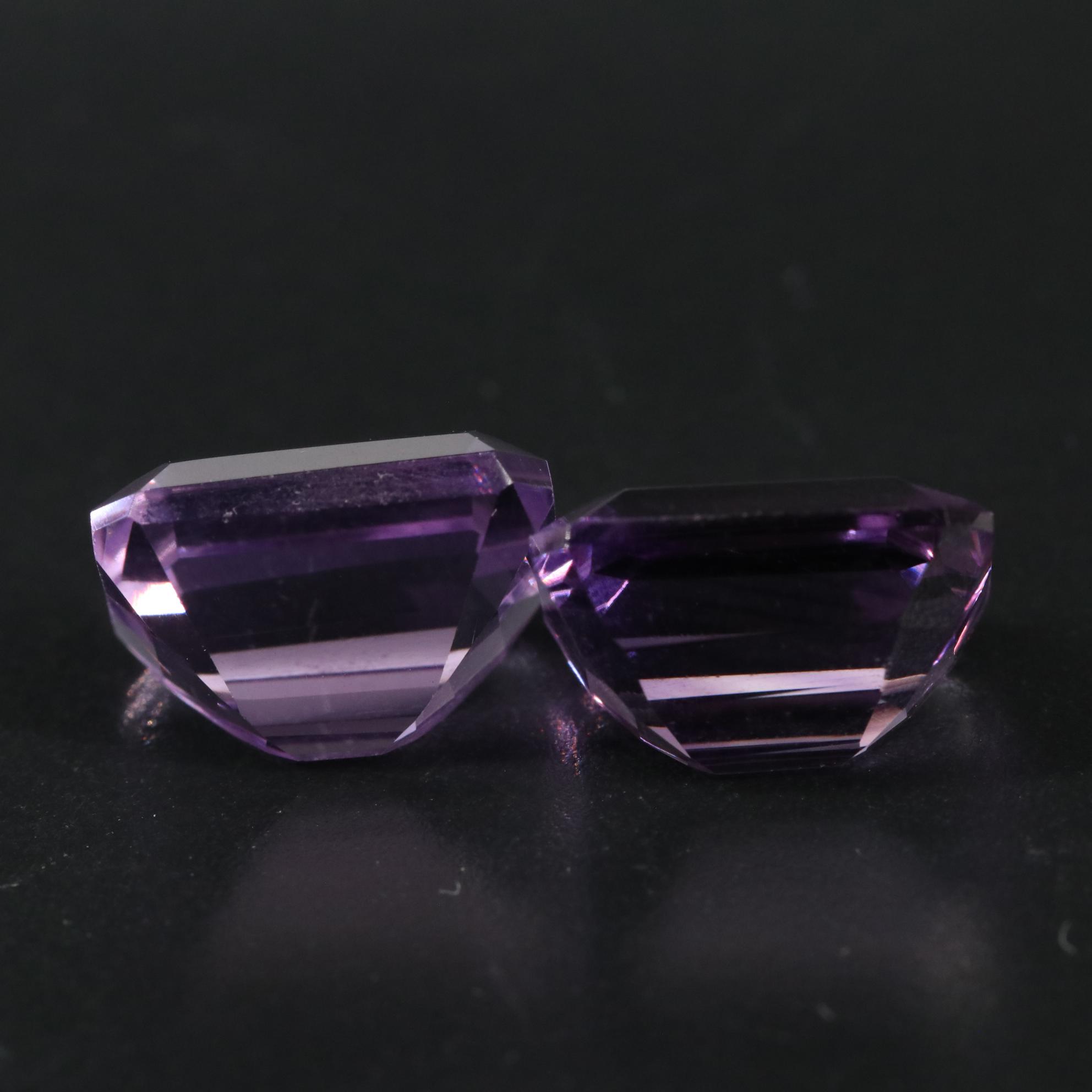 Loose 13.08 CTW Amethyst Lot