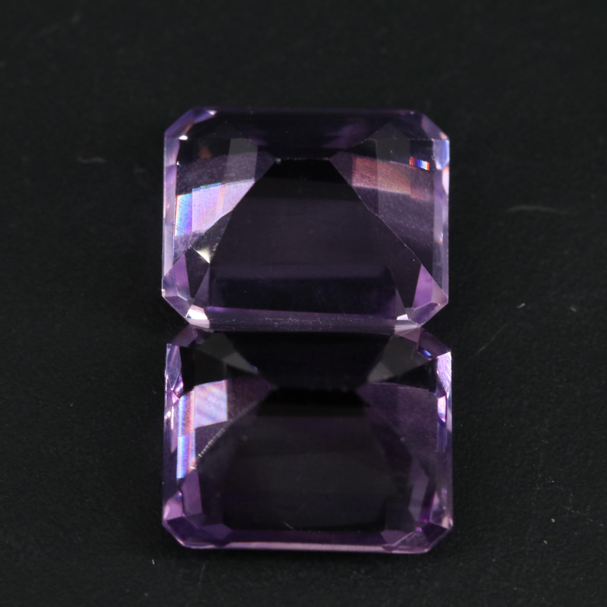 Loose 13.08 CTW Amethyst Lot