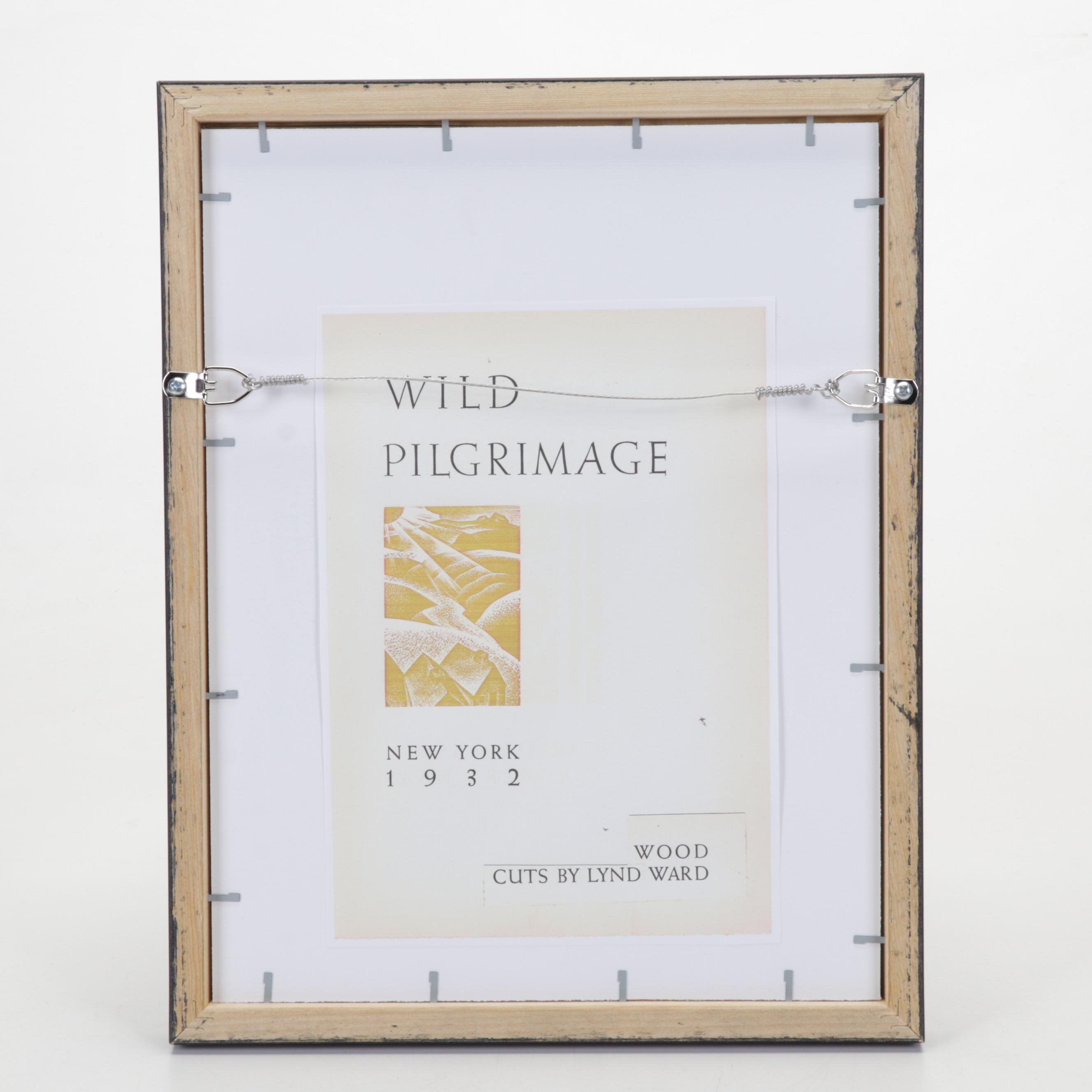 Lynd Ward Art Deco Woodcut From "Wild Pilgrimage," 1932