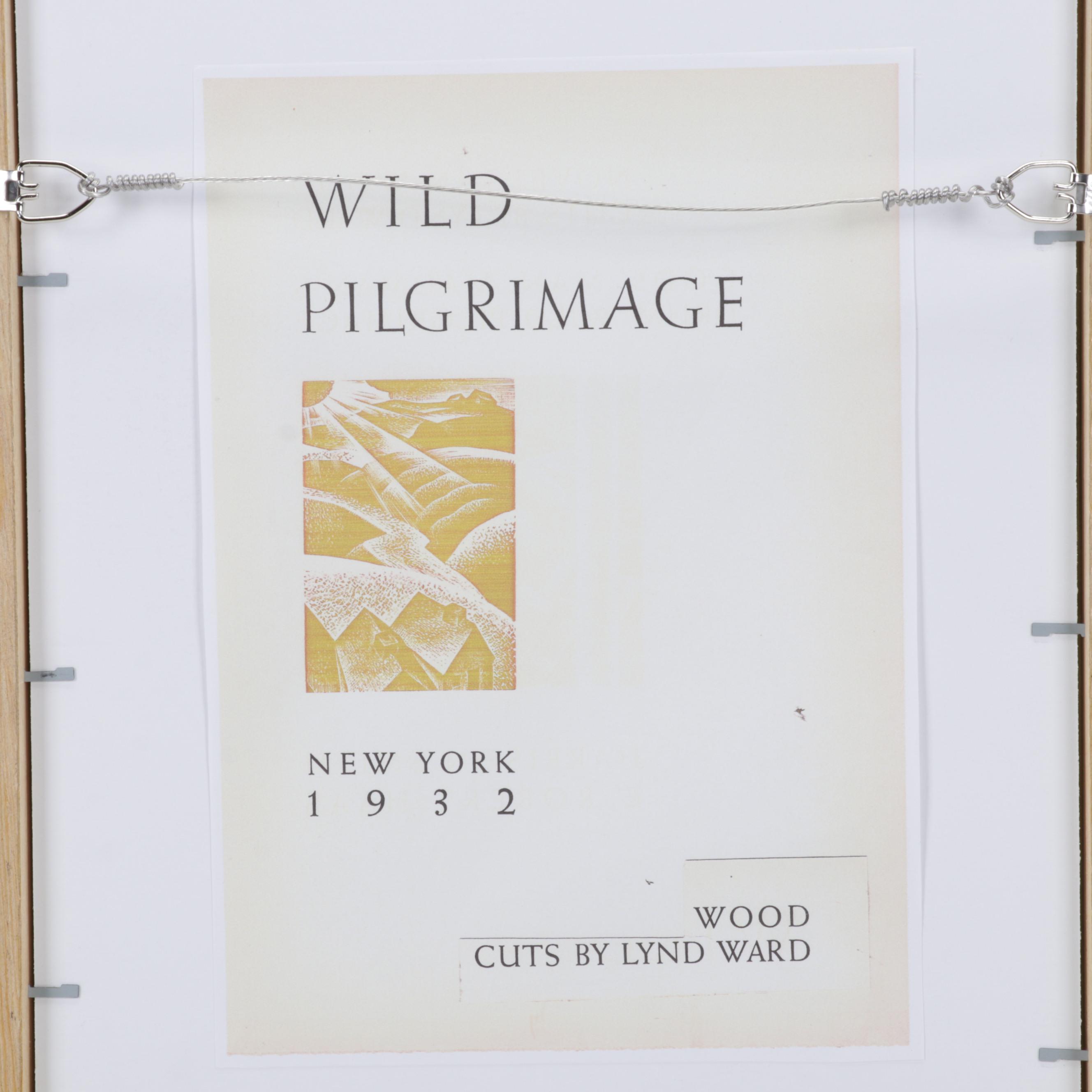 Lynd Ward Art Deco Woodcut From "Wild Pilgrimage," 1932