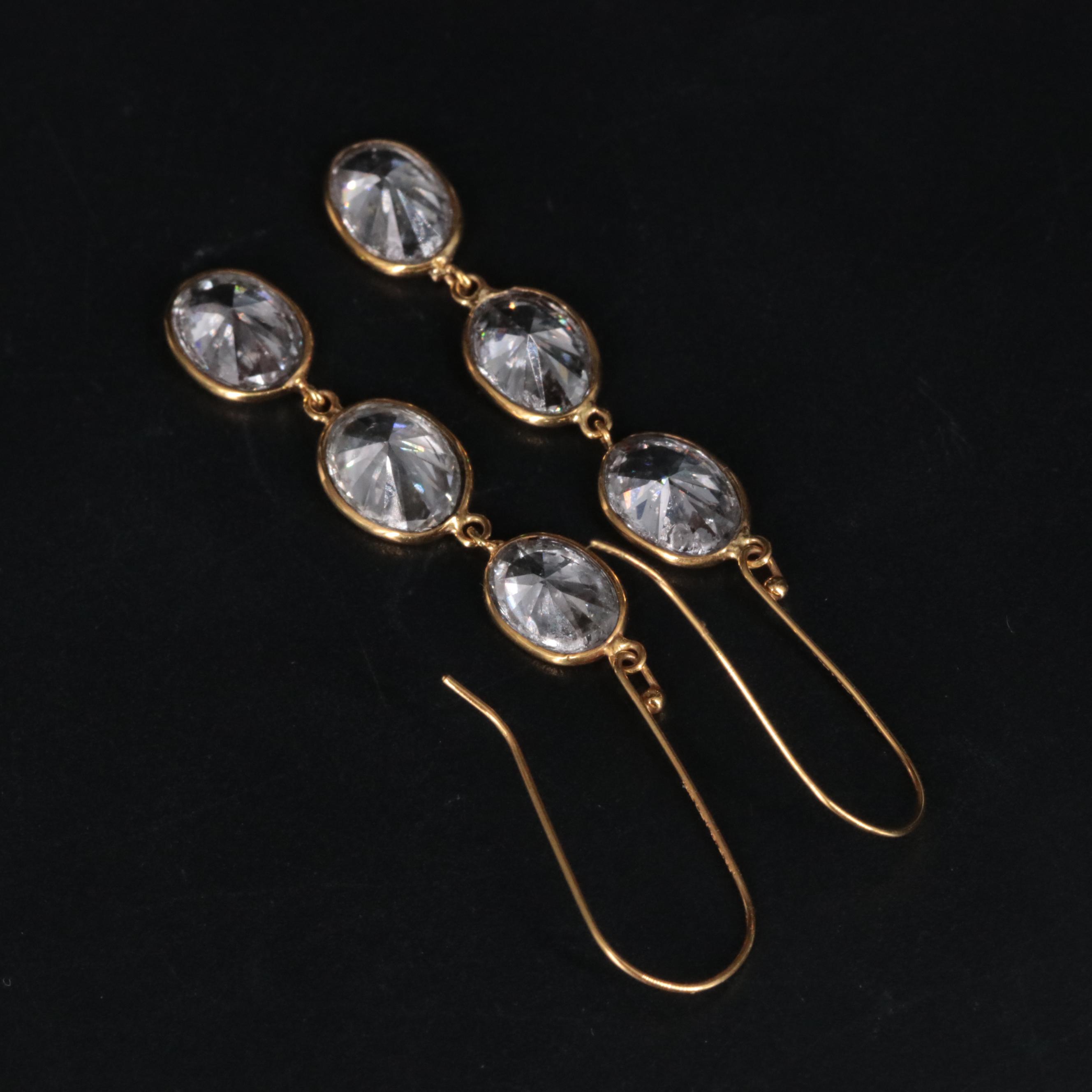 14K 4.11 CTW Diamond Earrings