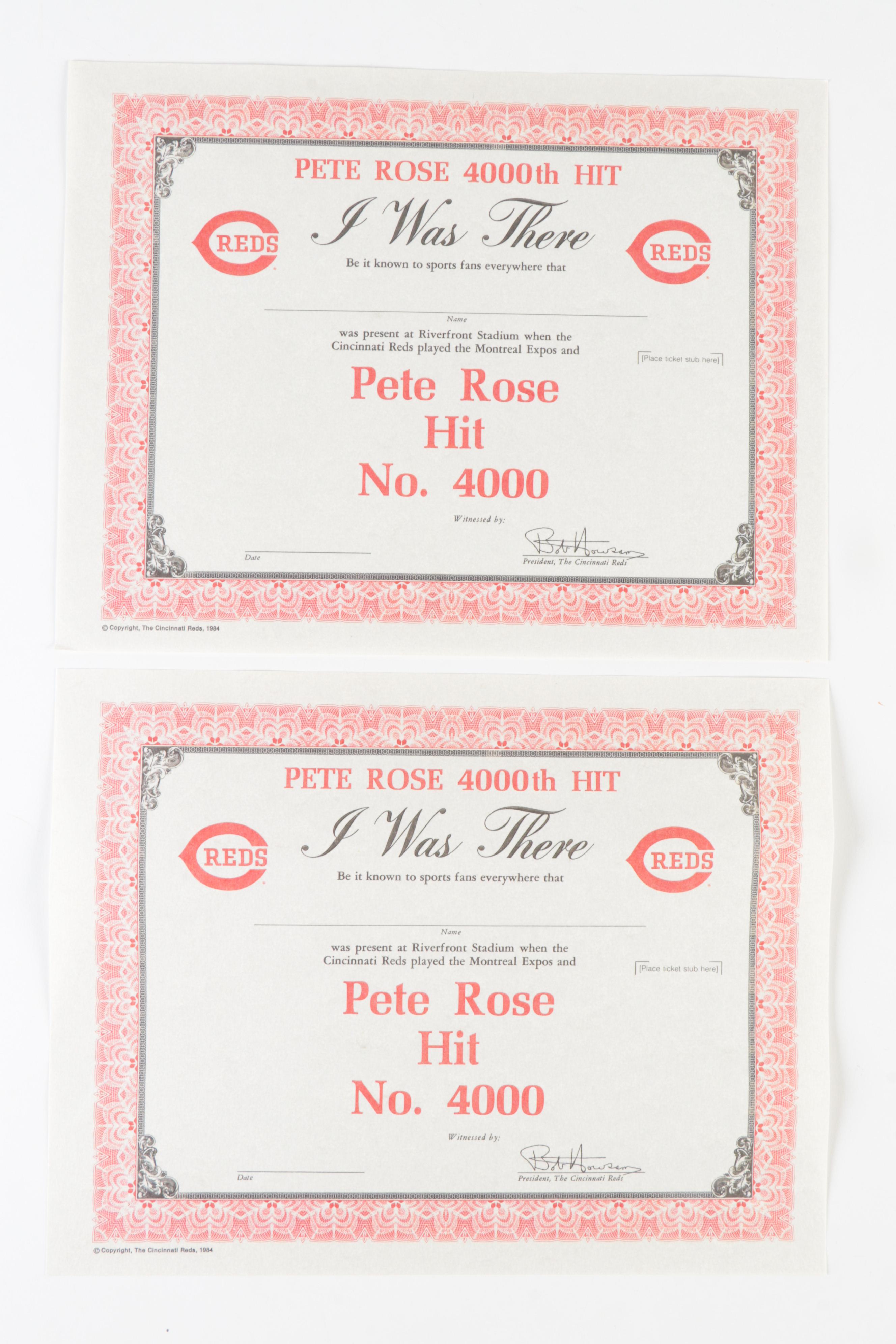 Cincinnati Reds Baseball Cards, 1975 World Series Ticket and More Memorabilia