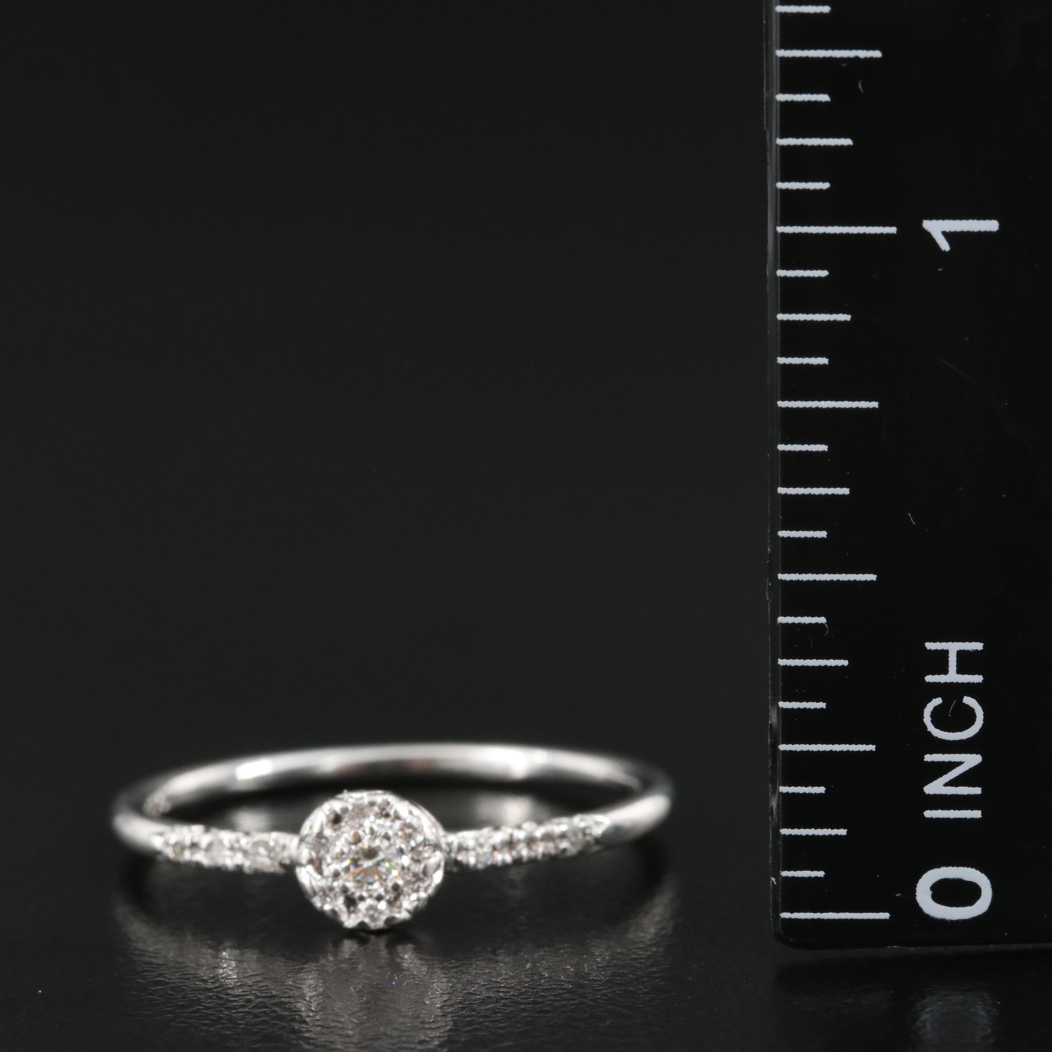 14K Diamond Ring