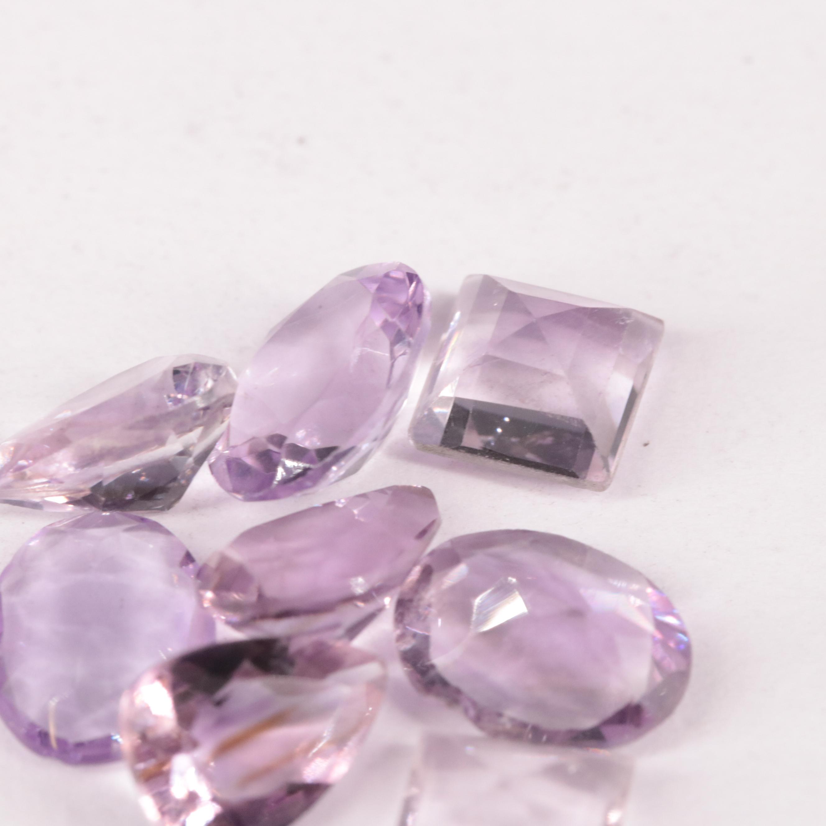 Loose 13.20 CTW Amethyst
