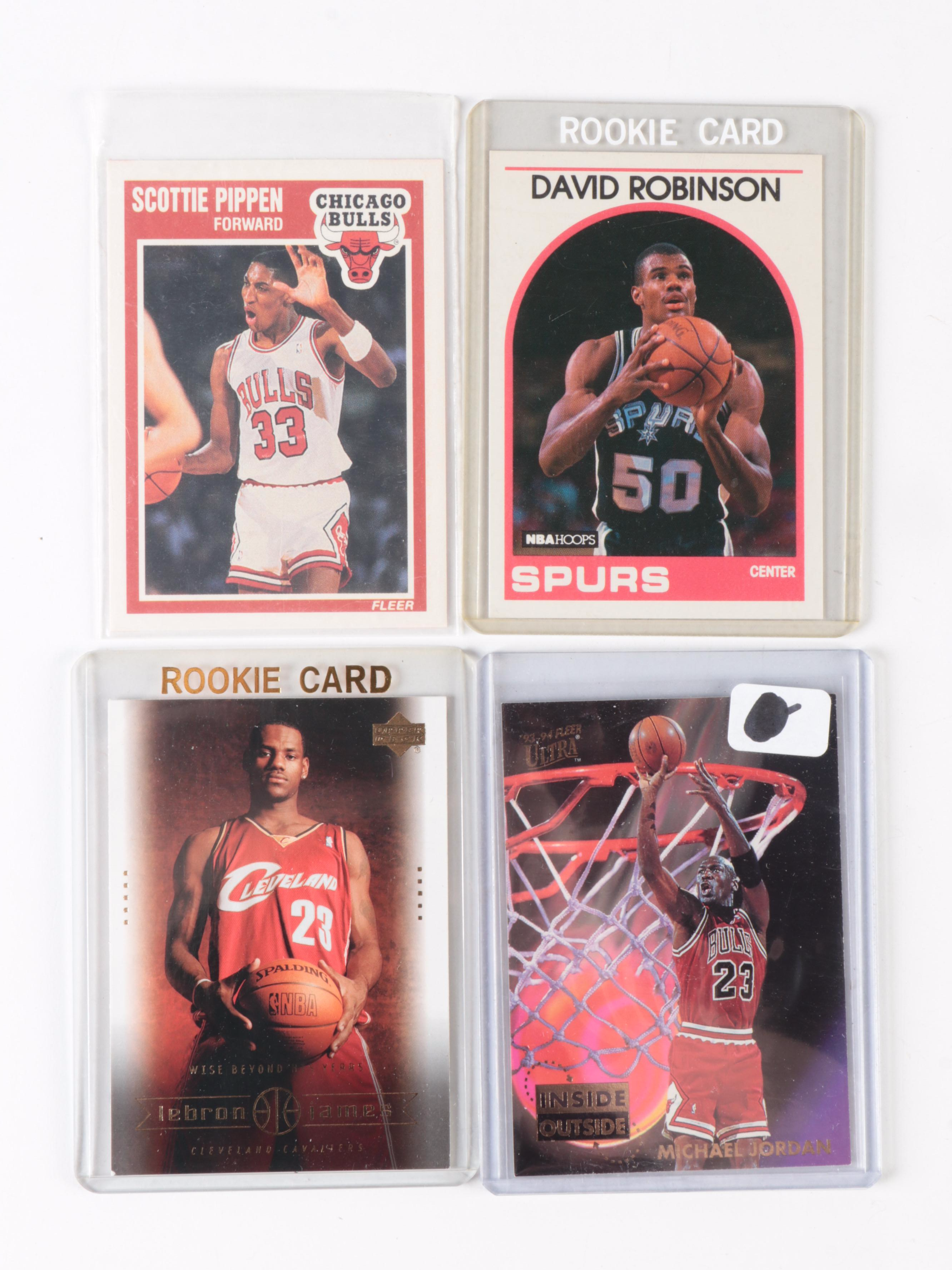 Fleer and More Jordan, Pippen, Robinson and More Basketball Cards, 1980s‒2000s