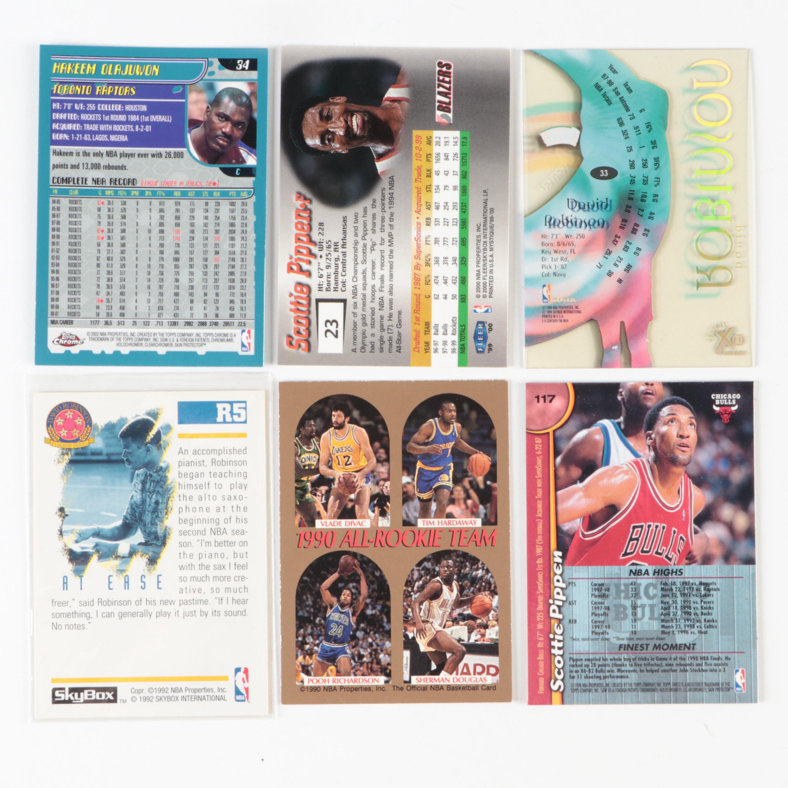 Fleer and More Jordan, Pippen, Robinson and More Basketball Cards, 1980s‒2000s