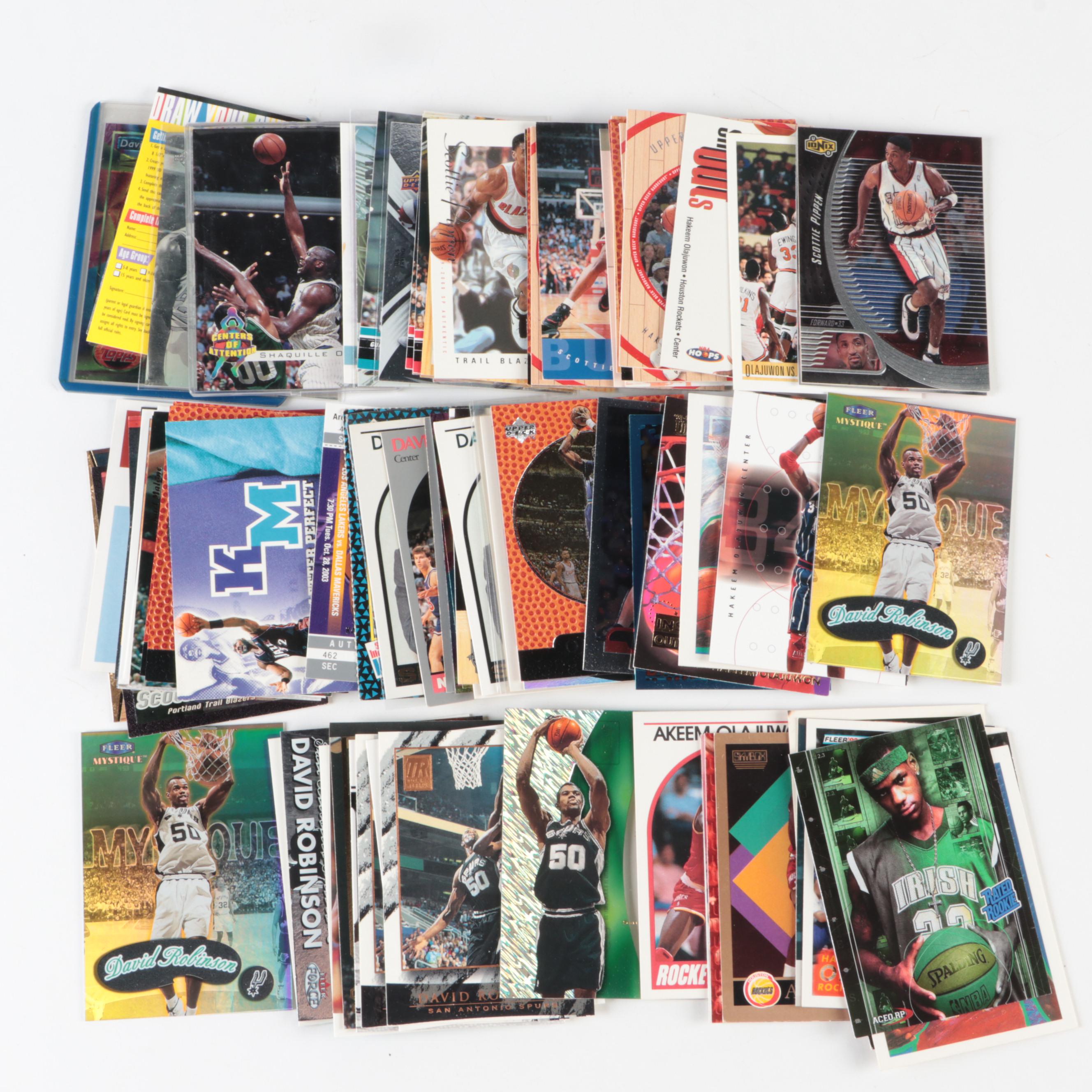 Fleer and More Jordan, Pippen, Robinson and More Basketball Cards, 1980s‒2000s