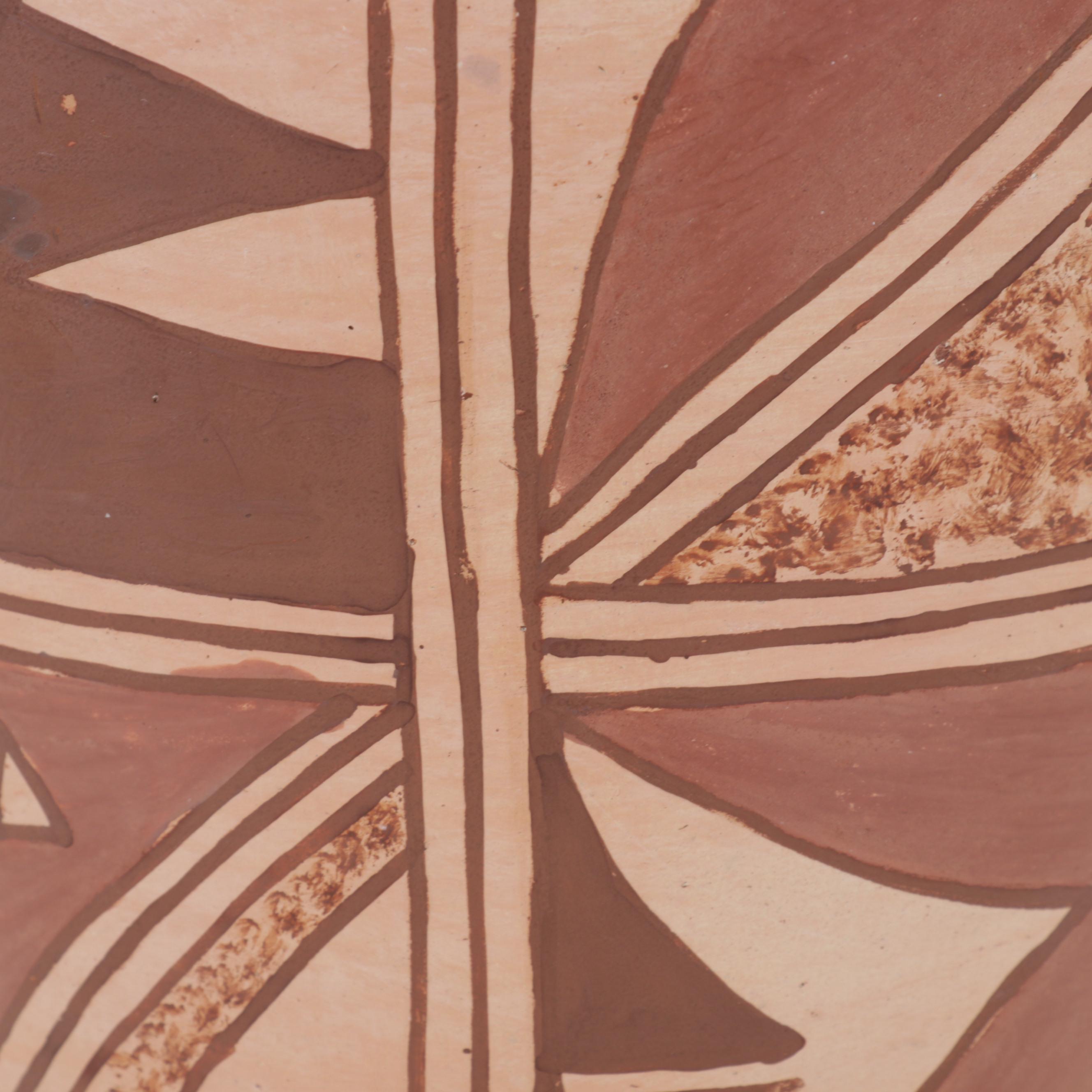 Kathleen Collateta Native American Hopi Tribe Pottery Flower Vase