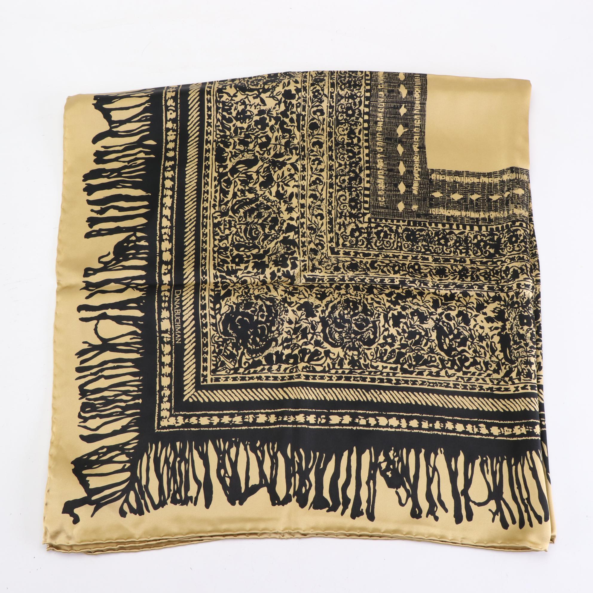 Dana Buchman Printed Silk Scarves