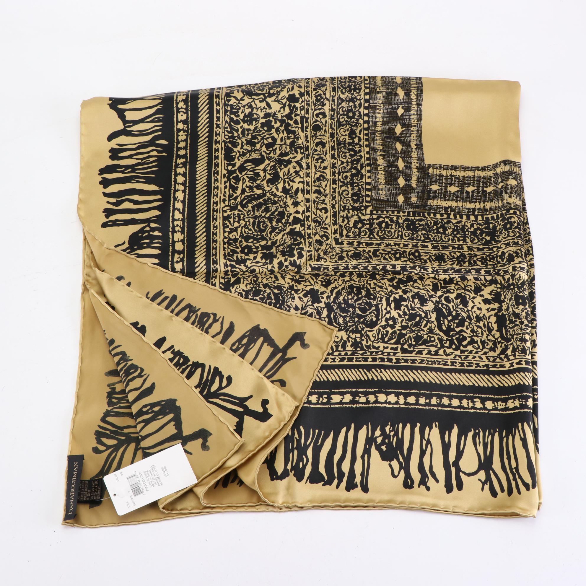 Dana Buchman Printed Silk Scarves