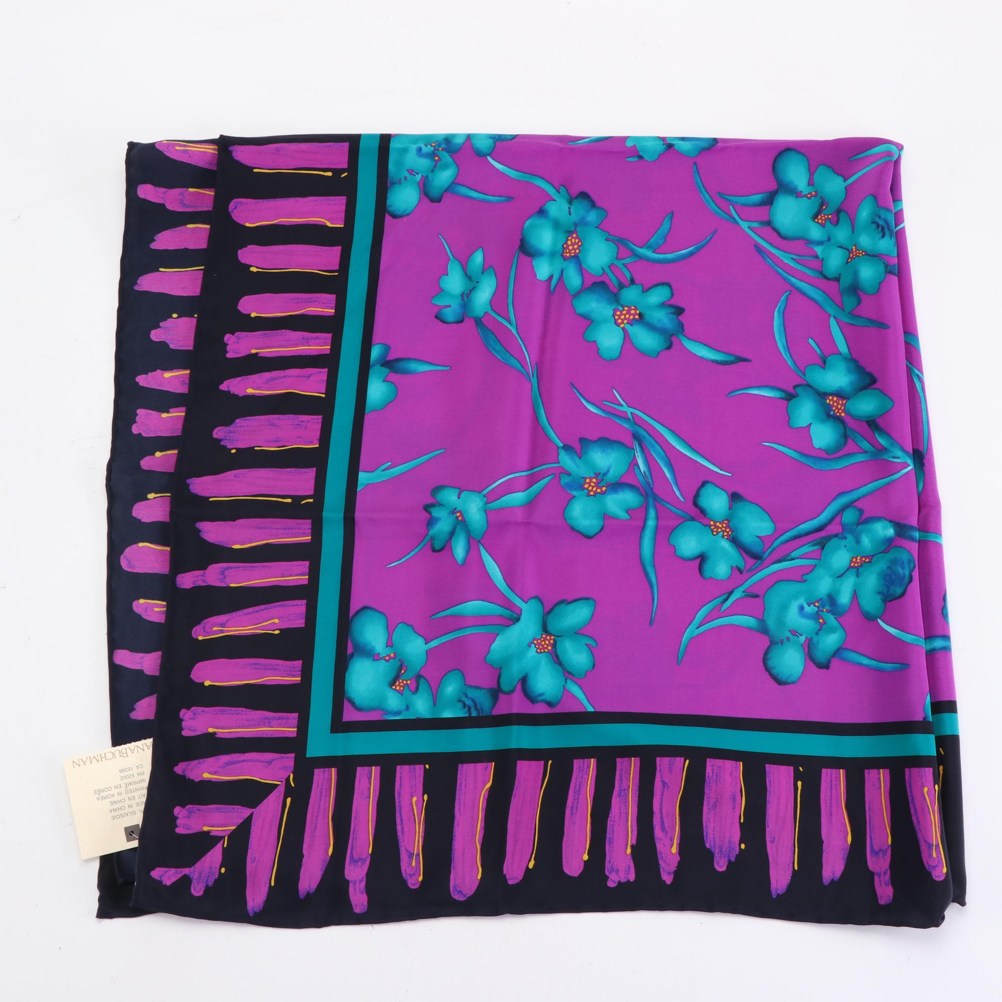 Dana Buchman Printed Silk Scarves
