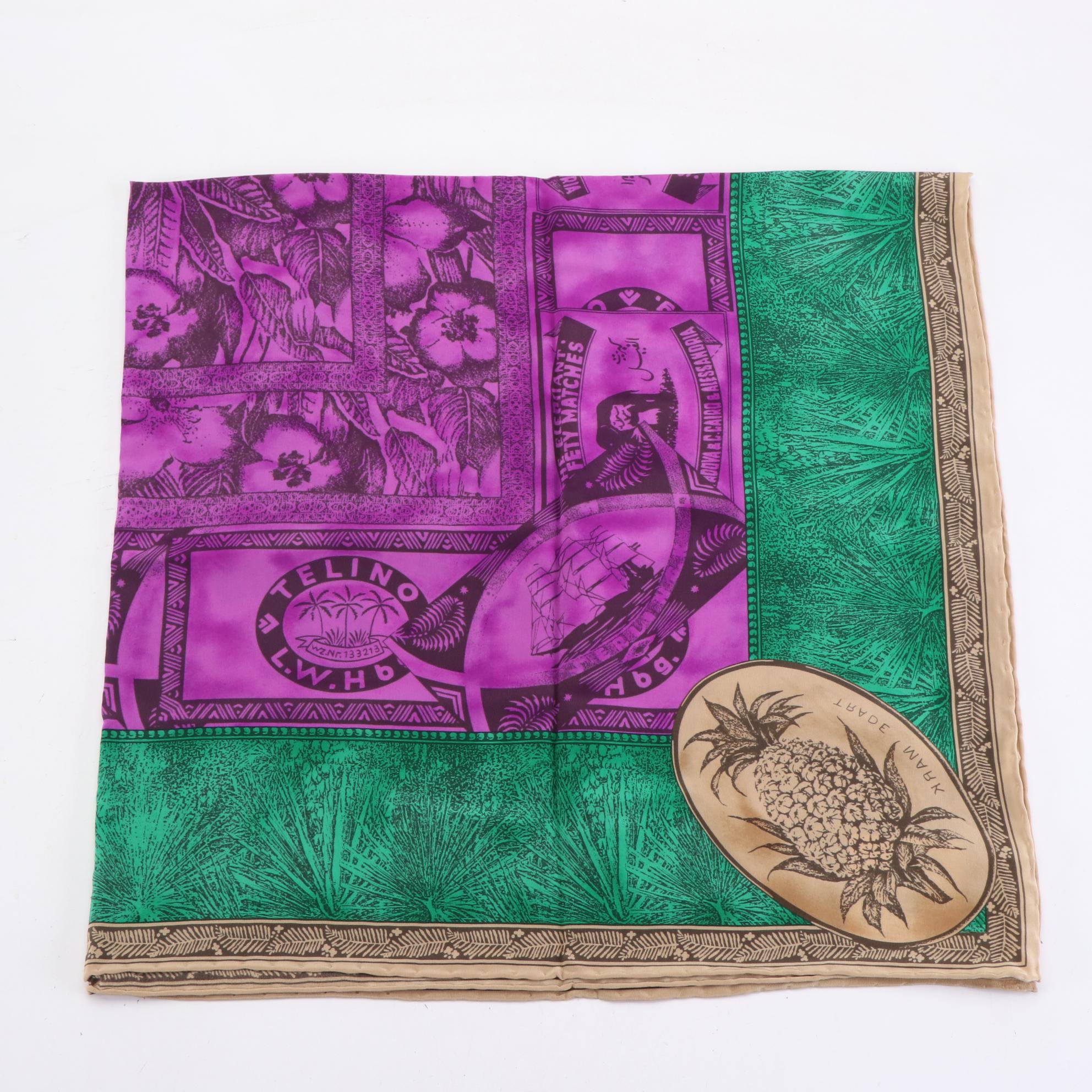 Dana Buchman Printed Silk Scarves