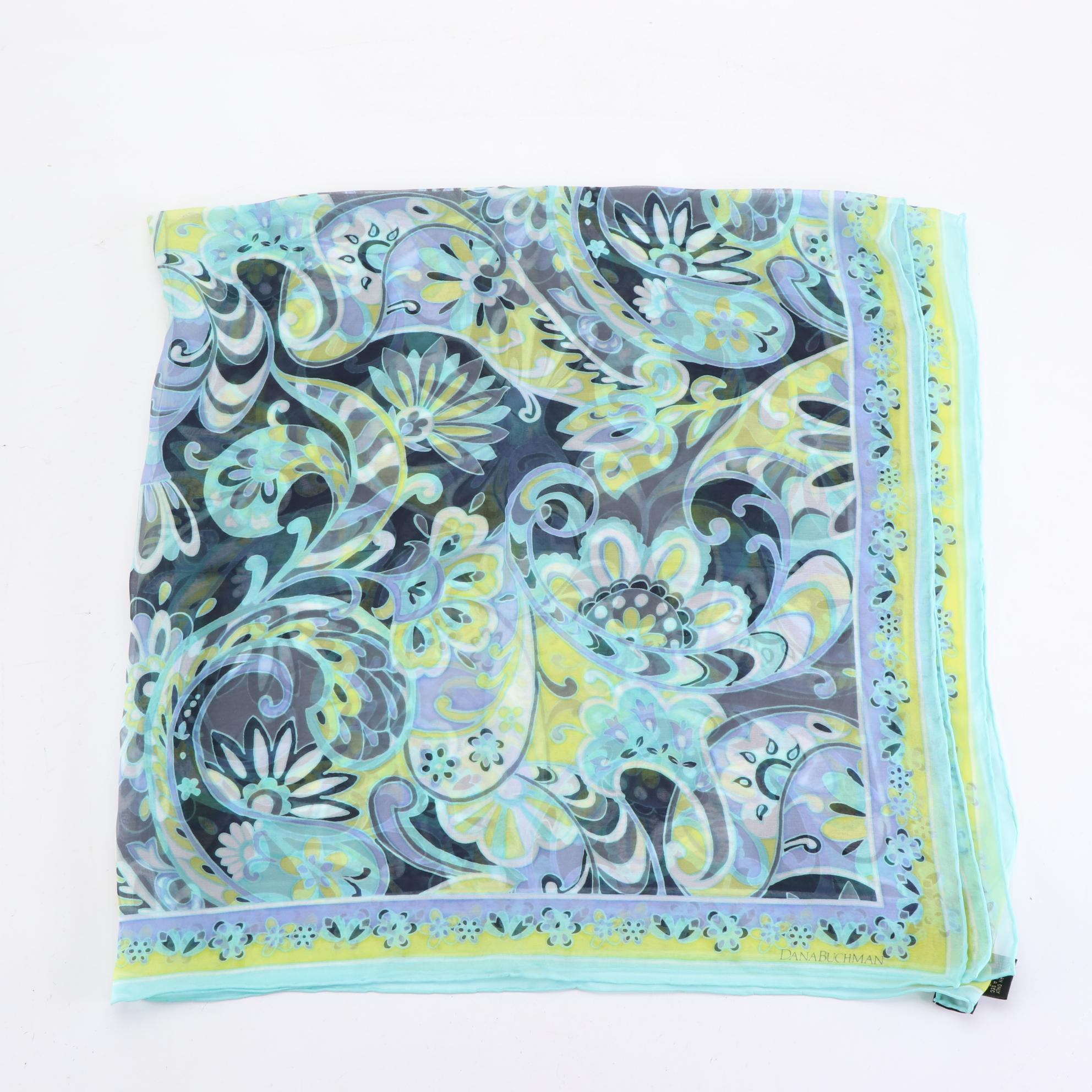 Dana Buchman Printed Silk Scarves