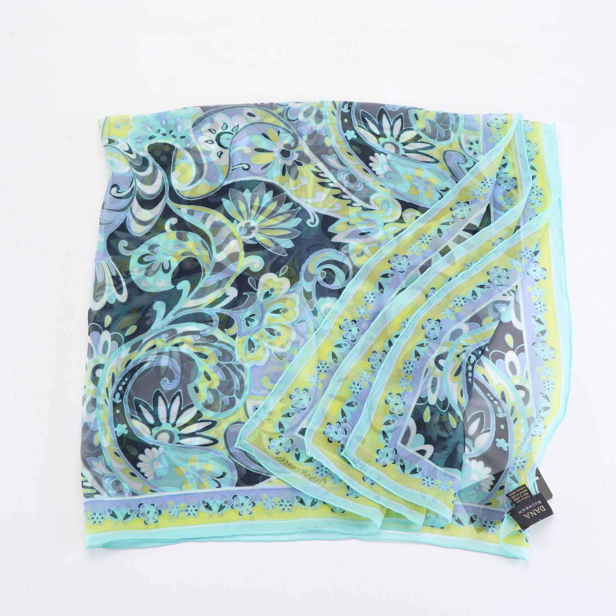 Dana Buchman Printed Silk Scarves