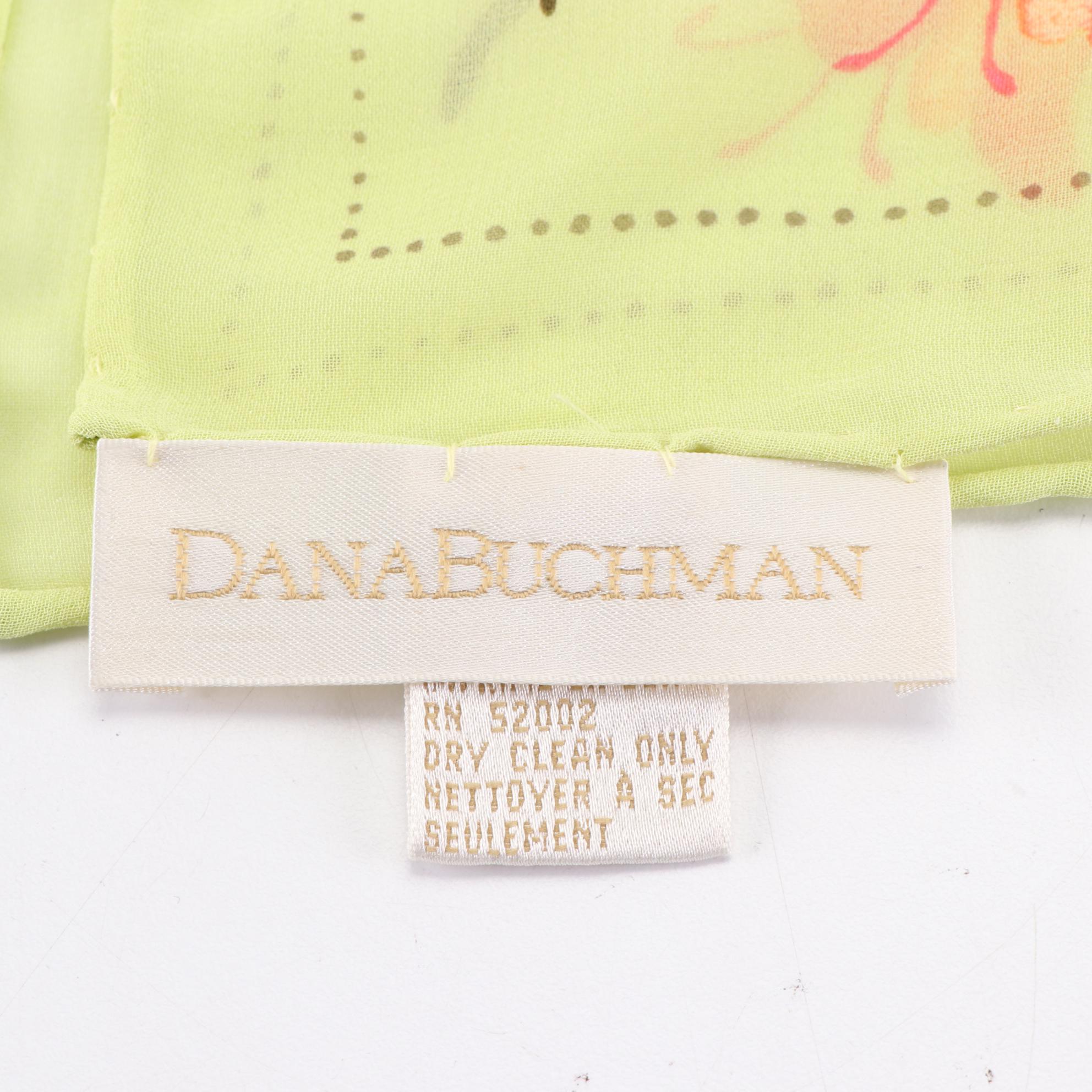 Dana Buchman Printed Silk Scarves