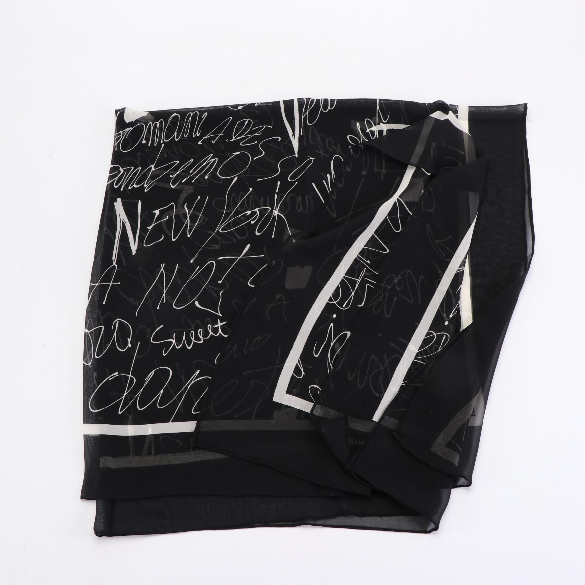 Dana Buchman Printed Silk Scarves