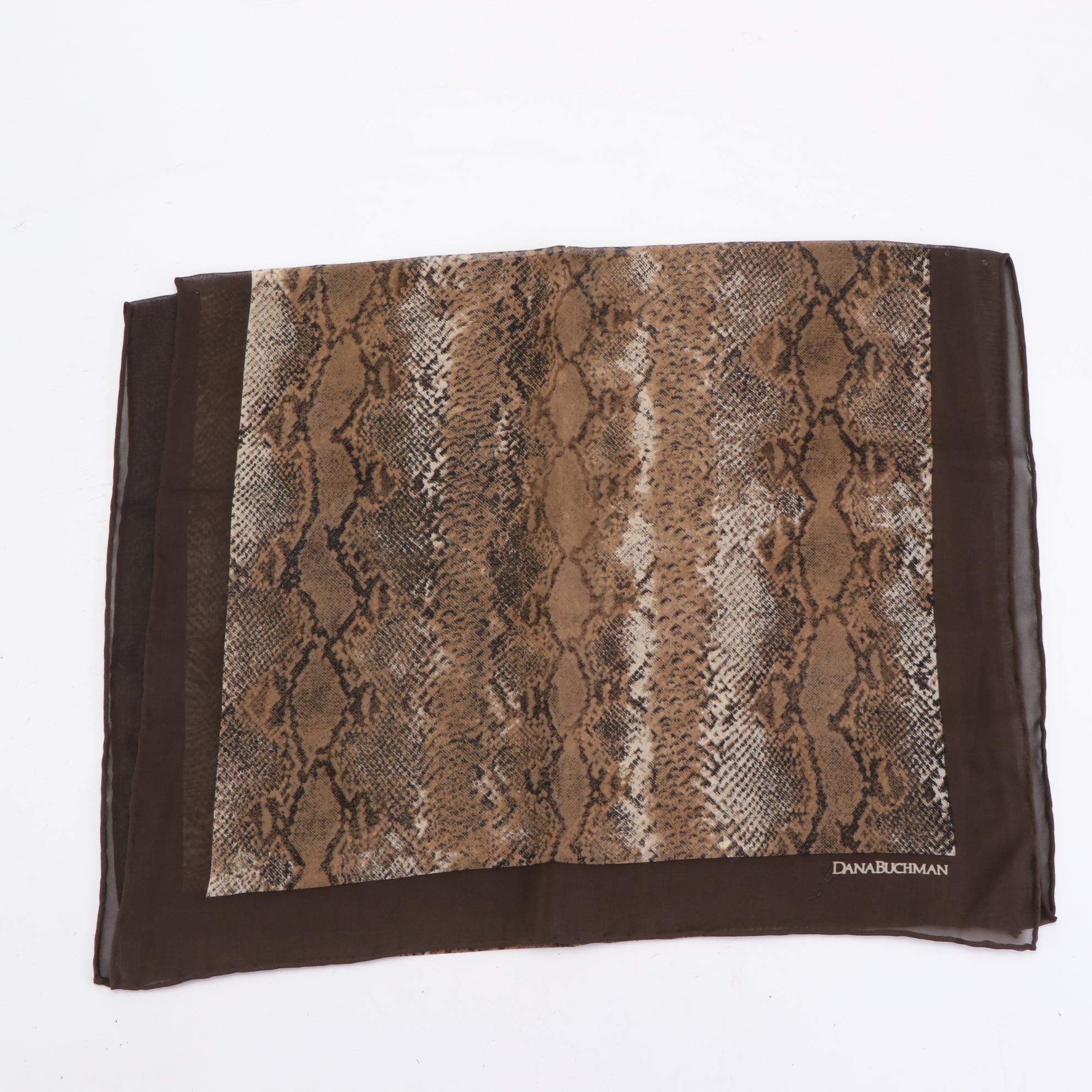 Dana Buchman Printed Silk Scarves