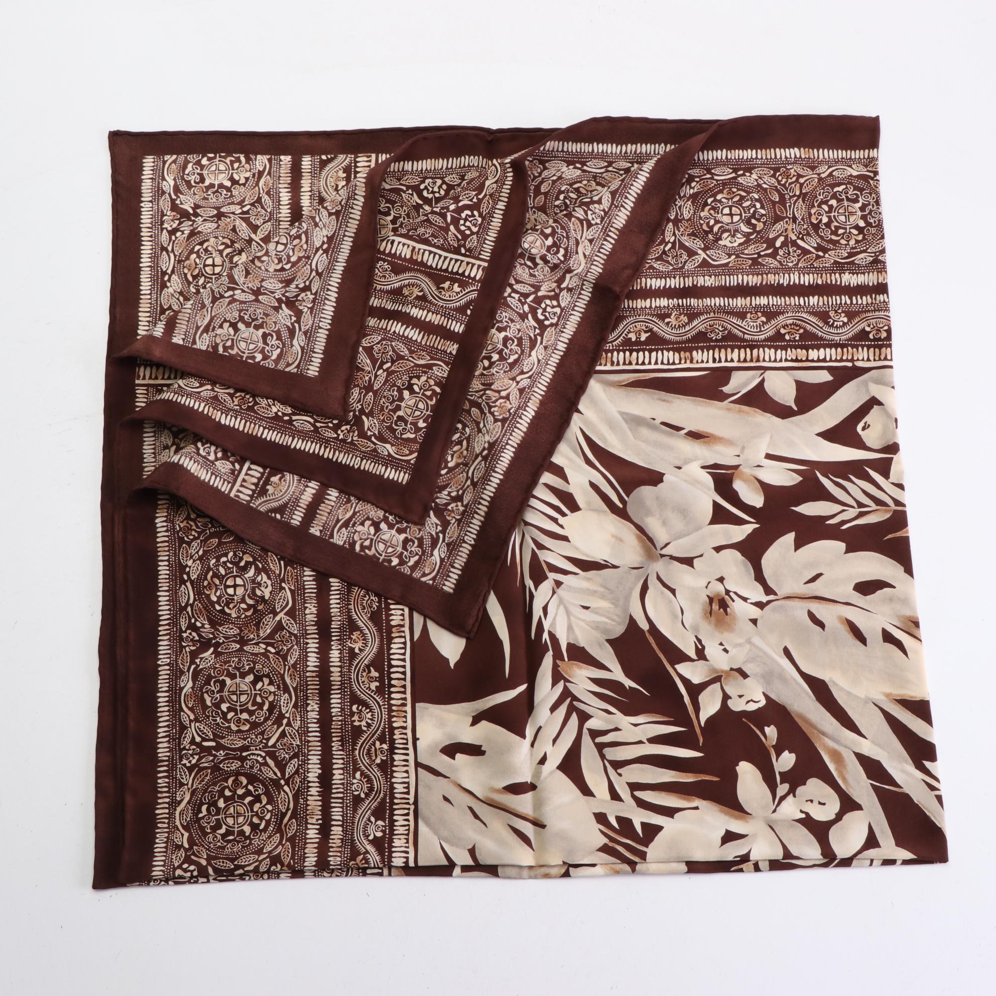 Dana Buchman Printed Silk Scarves