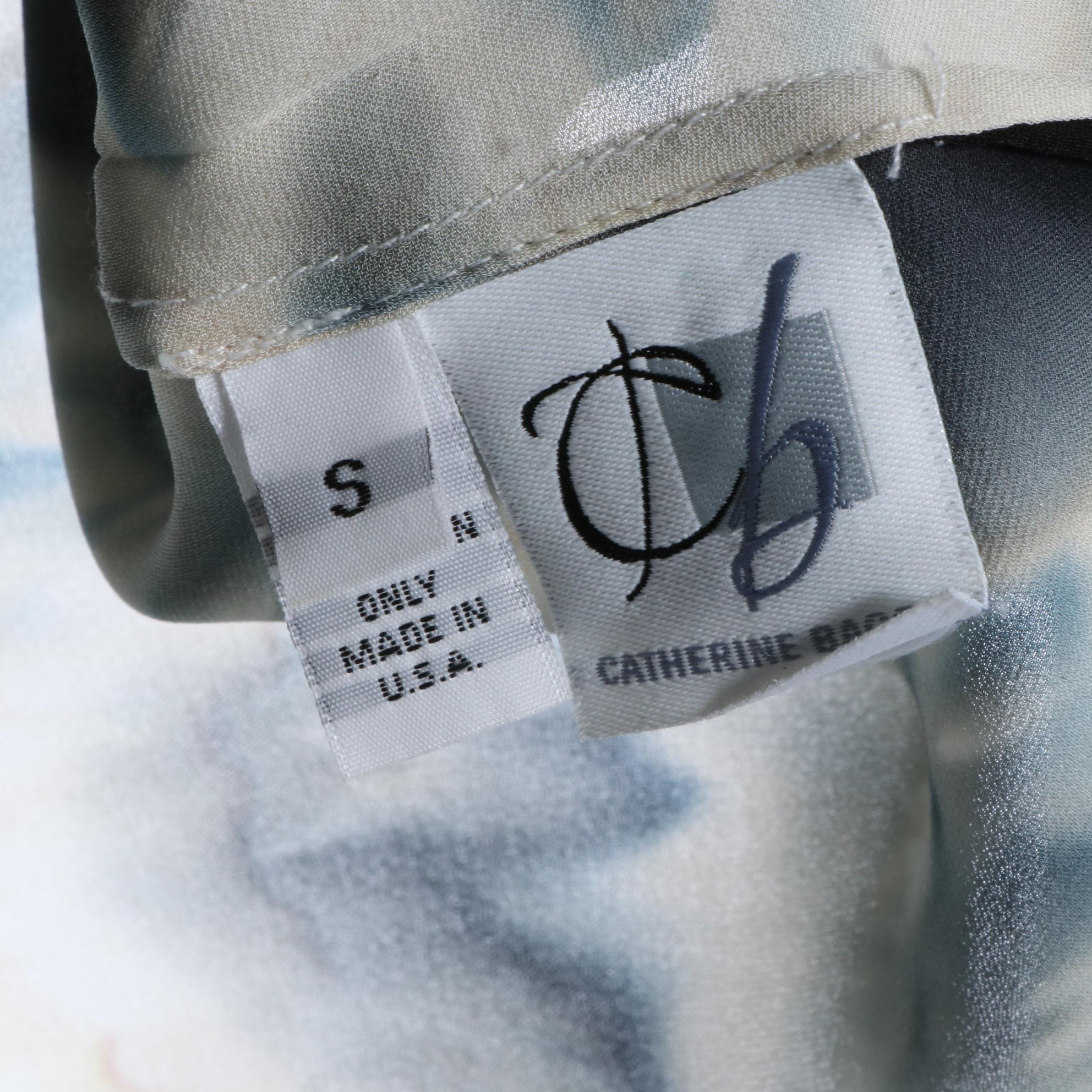 Catherine Bacon Silk Tops and Dress, Bryn Walker Outfit, and Elie Tahari Pants