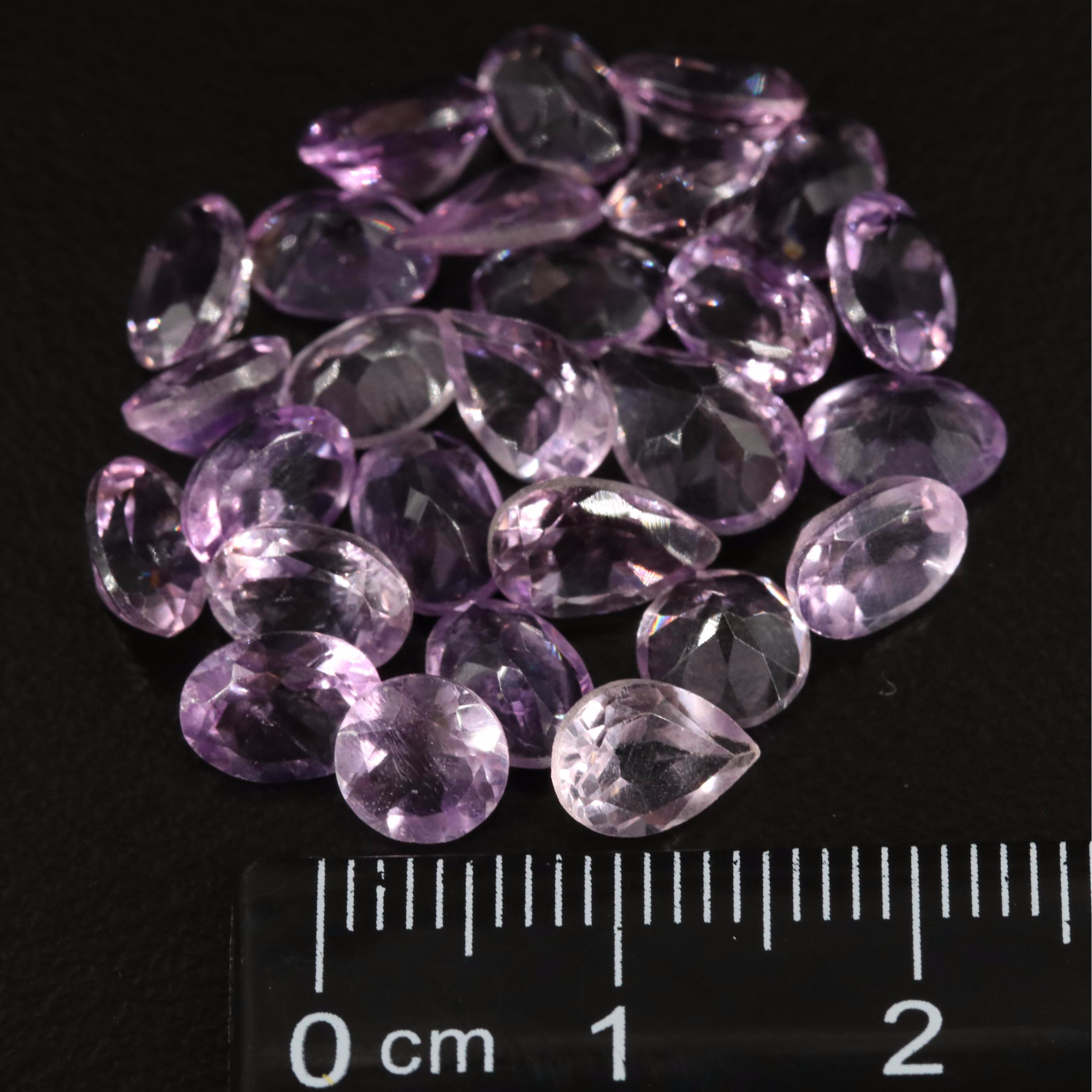 Loose 22.45 CTW Amethyst