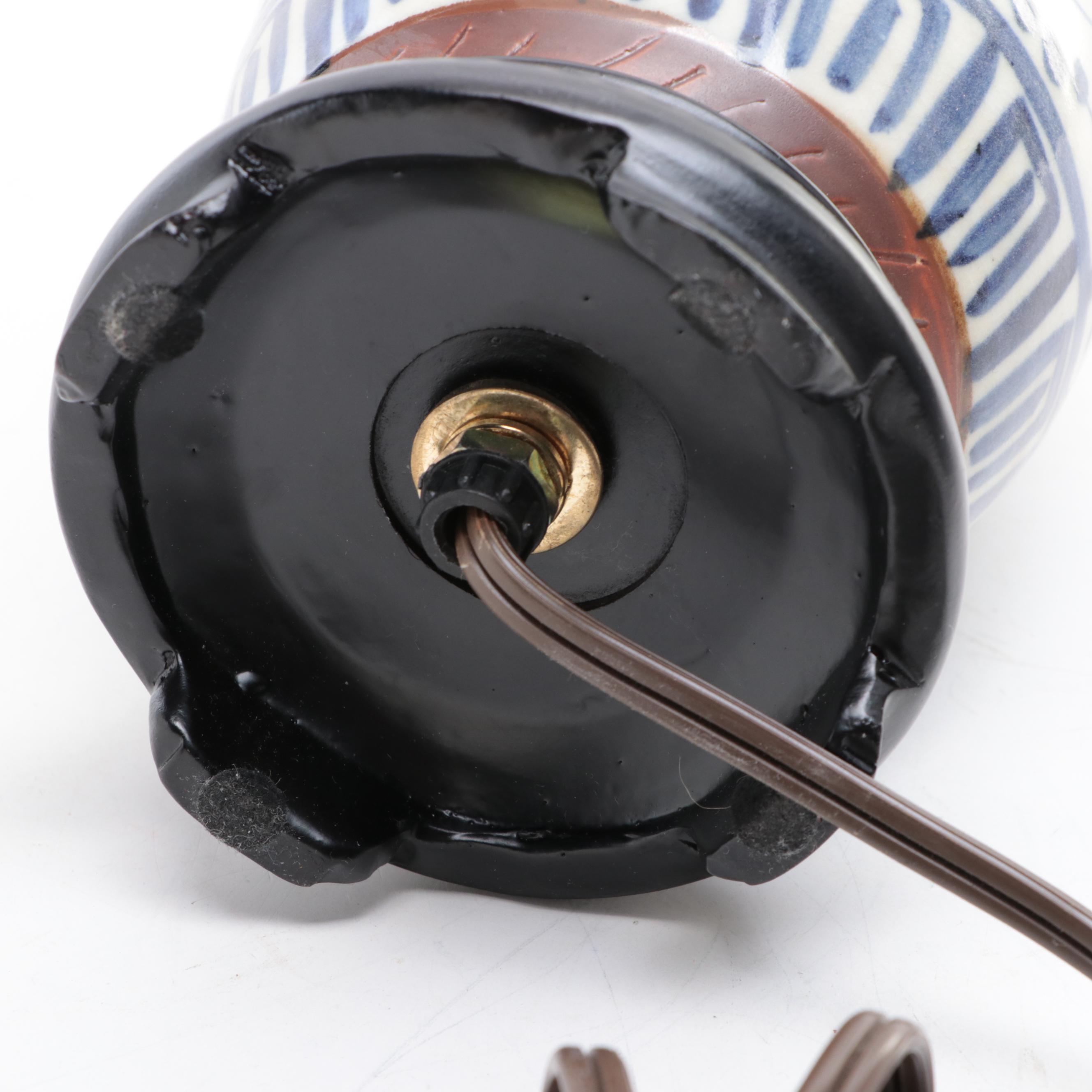 Chelsea House, Wildwood, More Blue and White Porcelain Lamps, Vases, Tea Caddy