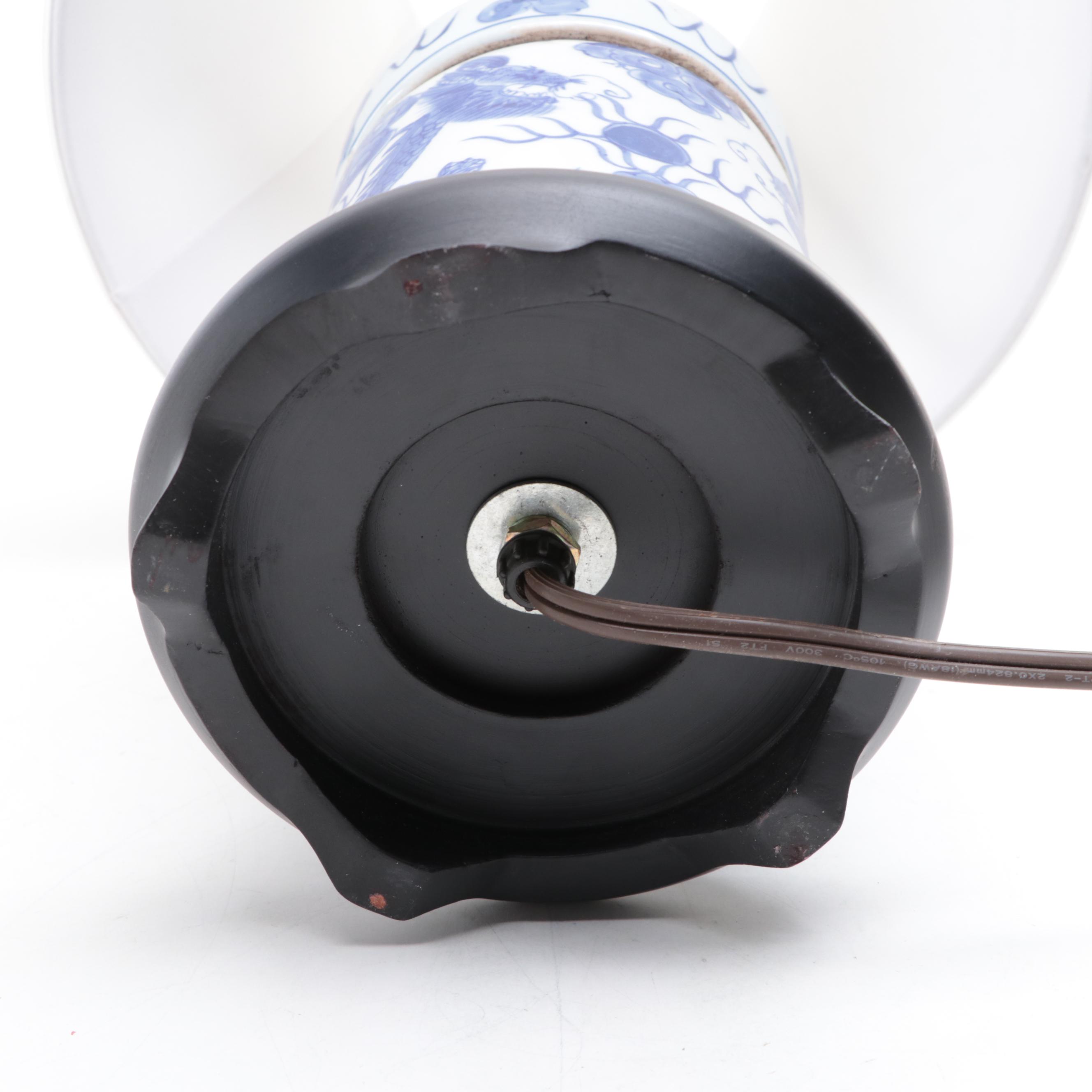 Chelsea House, Wildwood, More Blue and White Porcelain Lamps, Vases, Tea Caddy