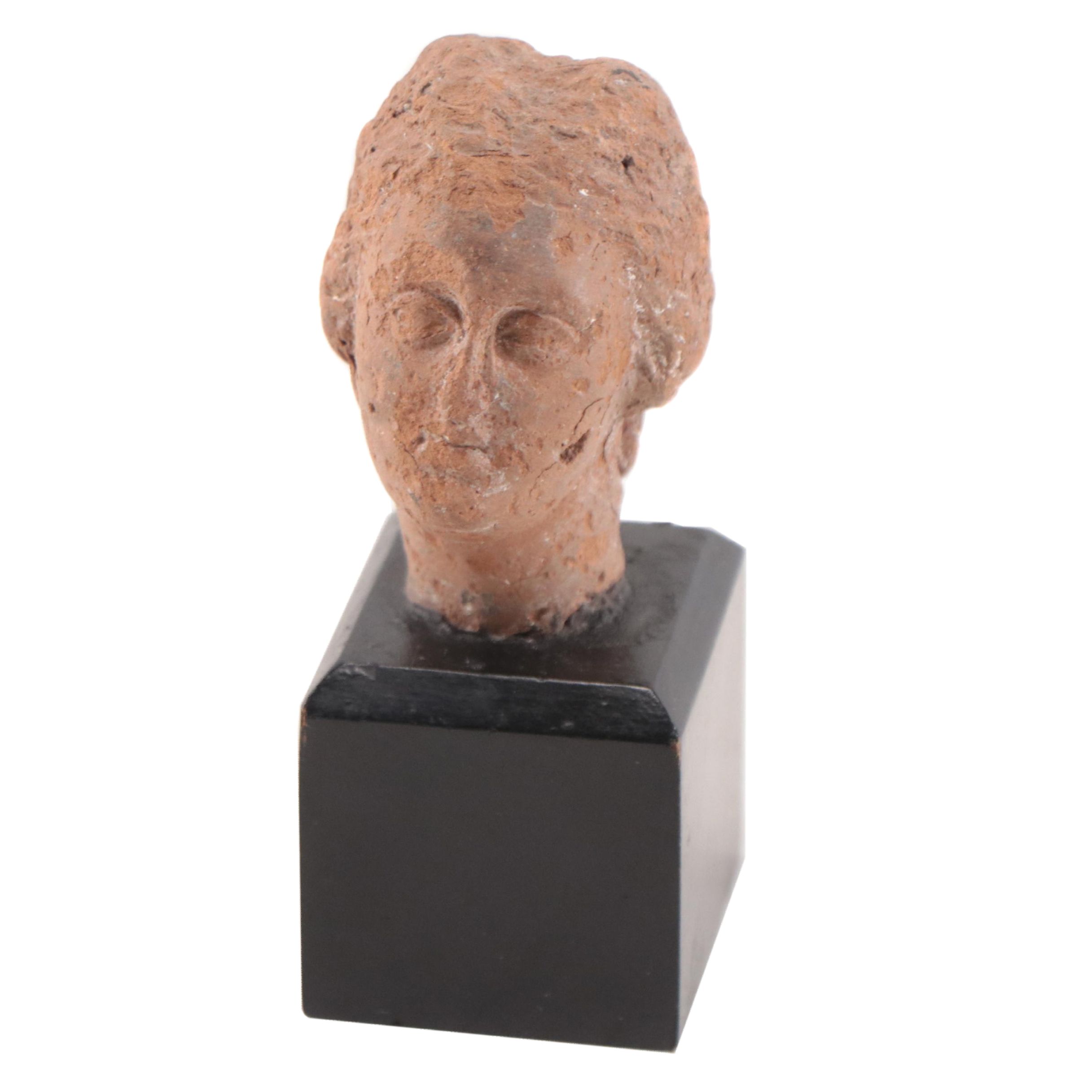 Greek Terracotta Figural Fragment, Hellenistic Period