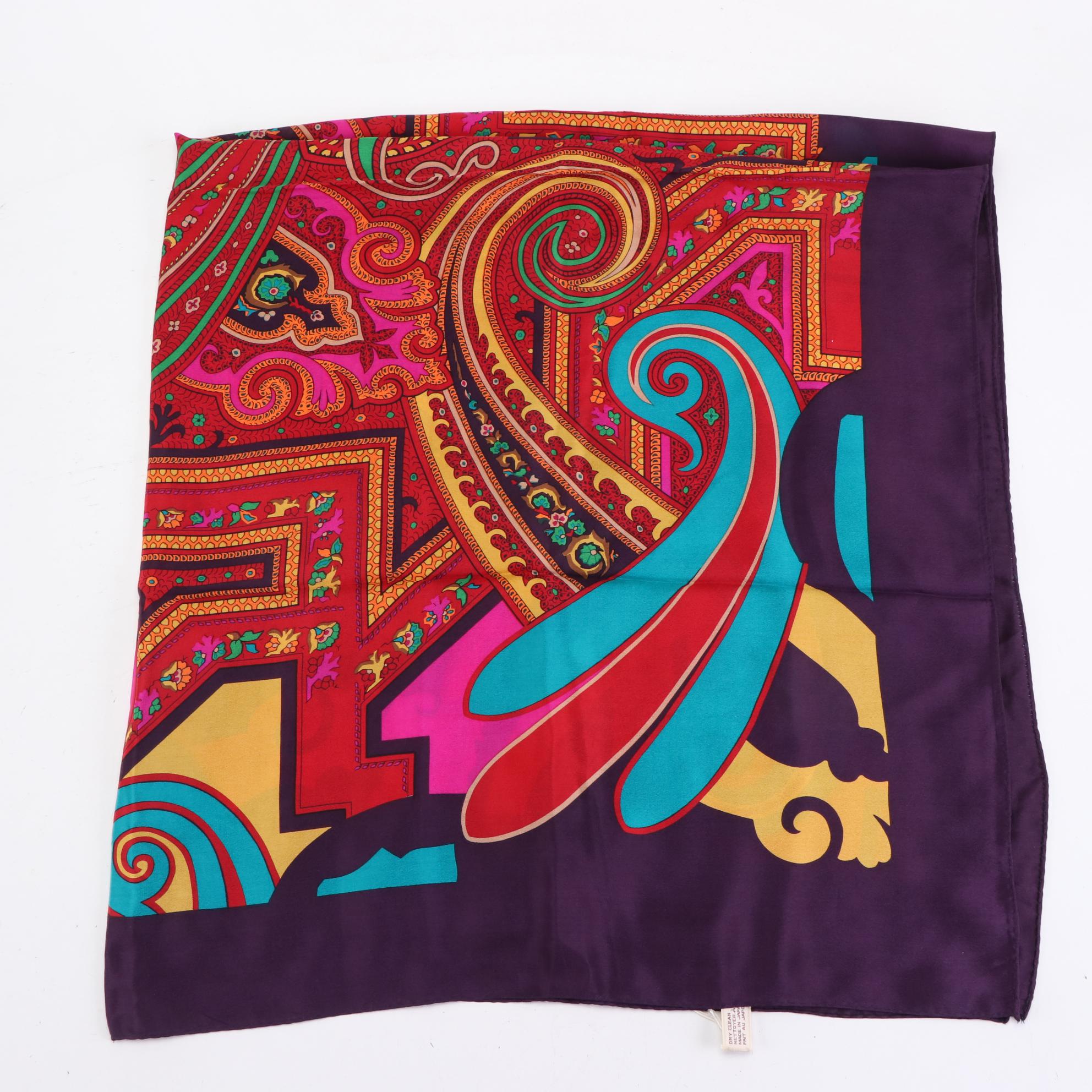 Vera Neumann, Oscar de la Renta, Albert Nipon, Anne Klein, and More Scarves