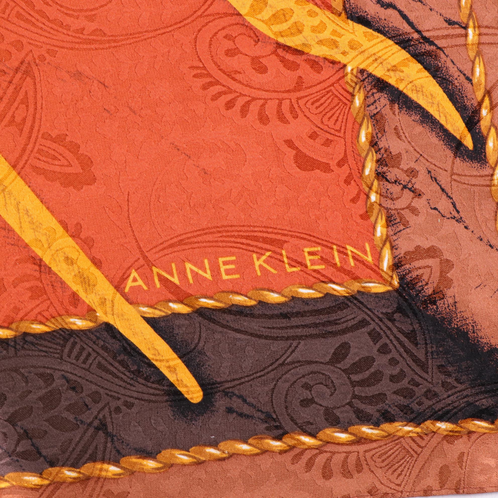 Vera Neumann, Oscar de la Renta, Albert Nipon, Anne Klein, and More Scarves