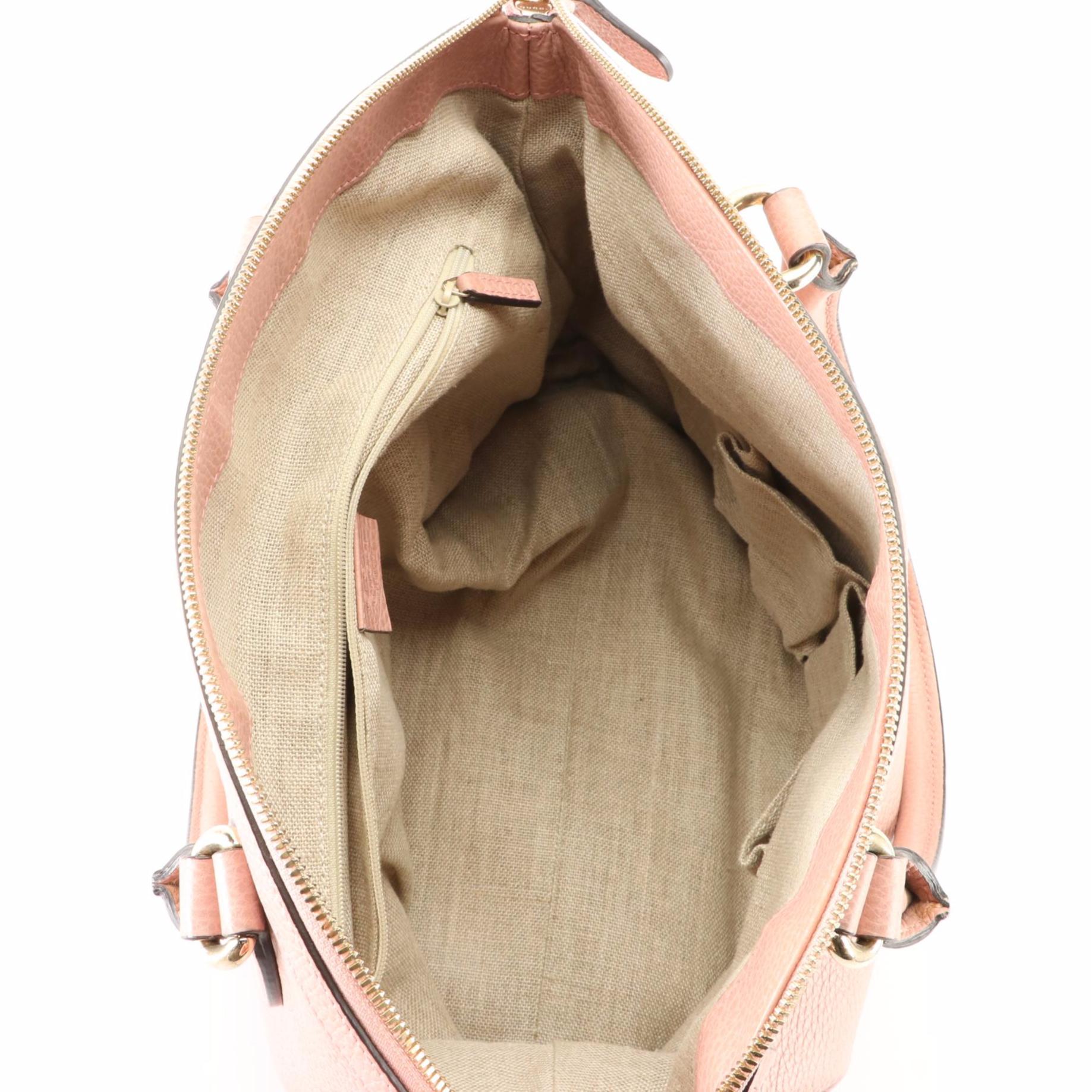 Gucci Handbag in Grain Leather with Detachable Strap