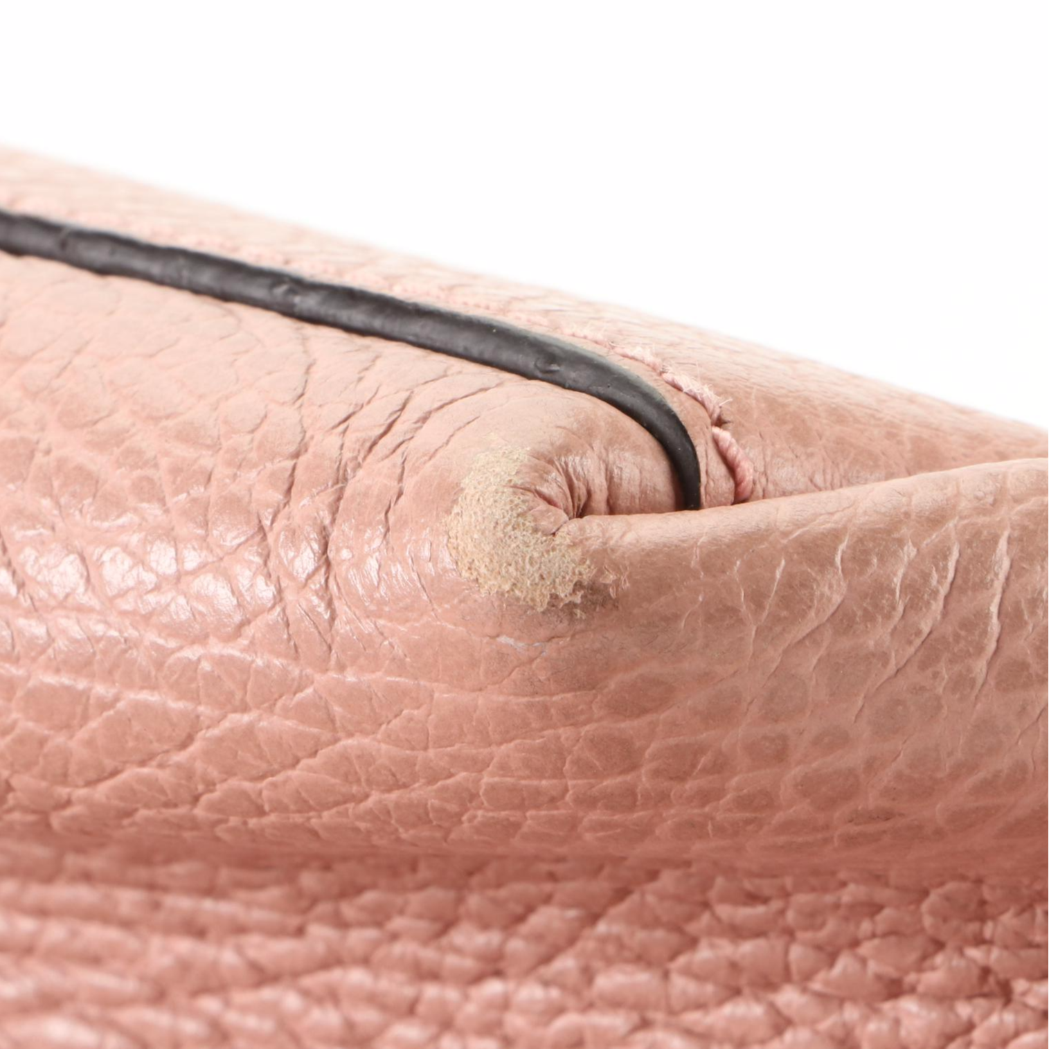 Gucci Handbag in Grain Leather with Detachable Strap