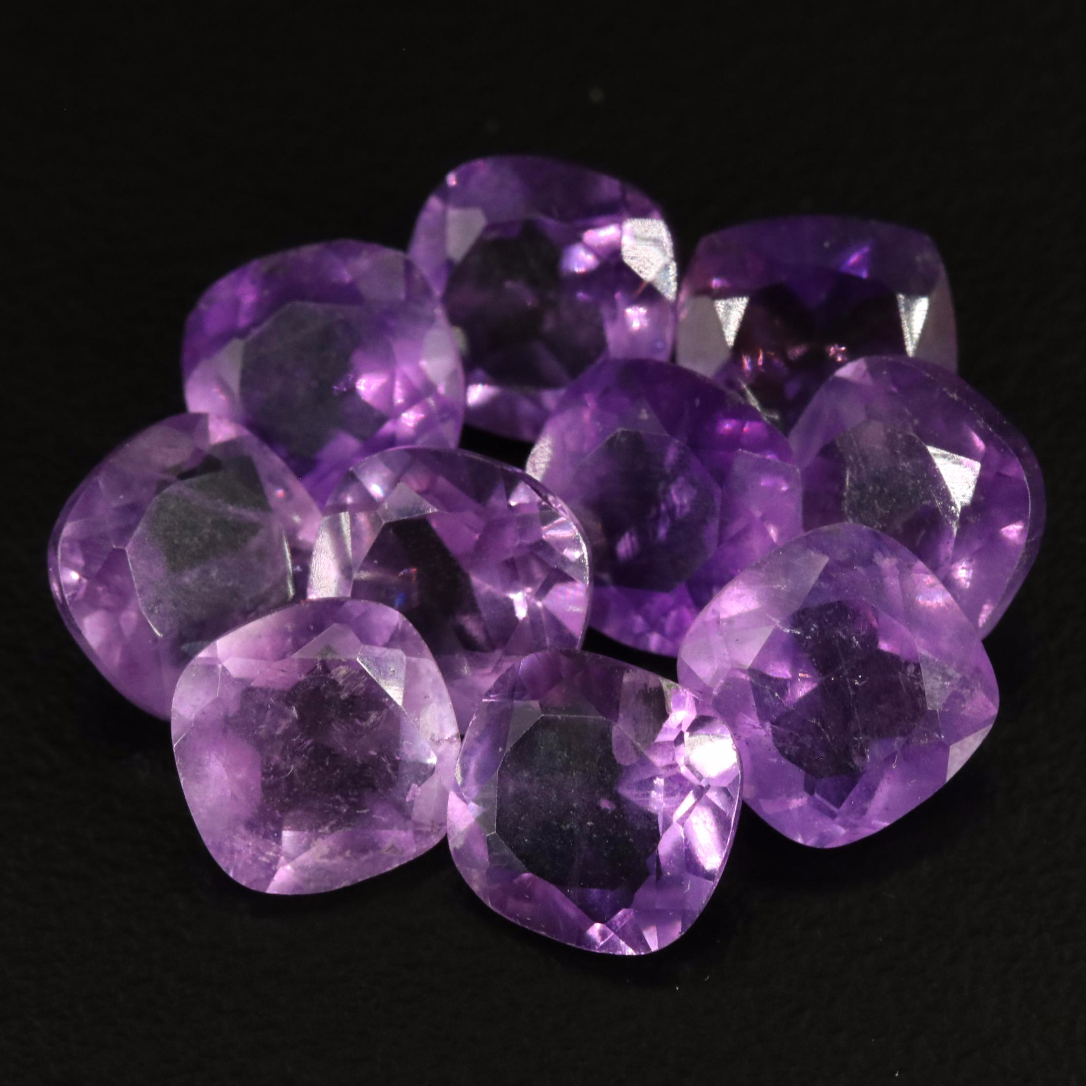 Loose 21.29 CTW Amethyst