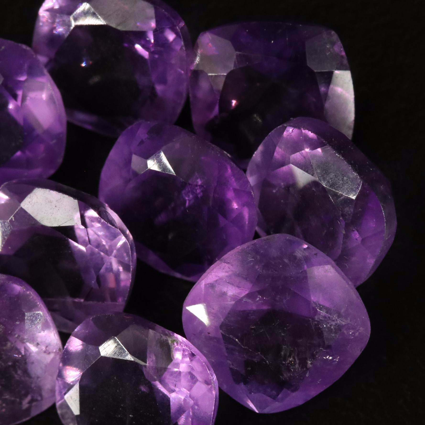 Loose 21.29 CTW Amethyst